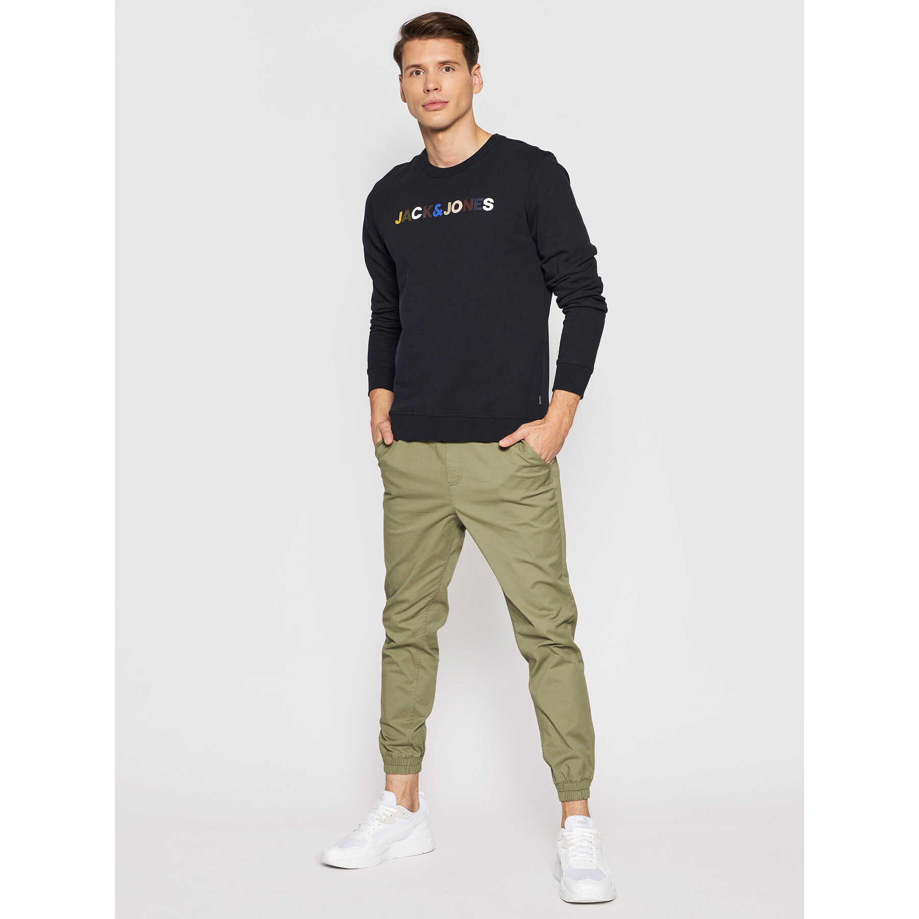 Jack&Jones PREMIUM Bluză Blalandon 12191310 Bleumarin Regular Fit - Pled.ro