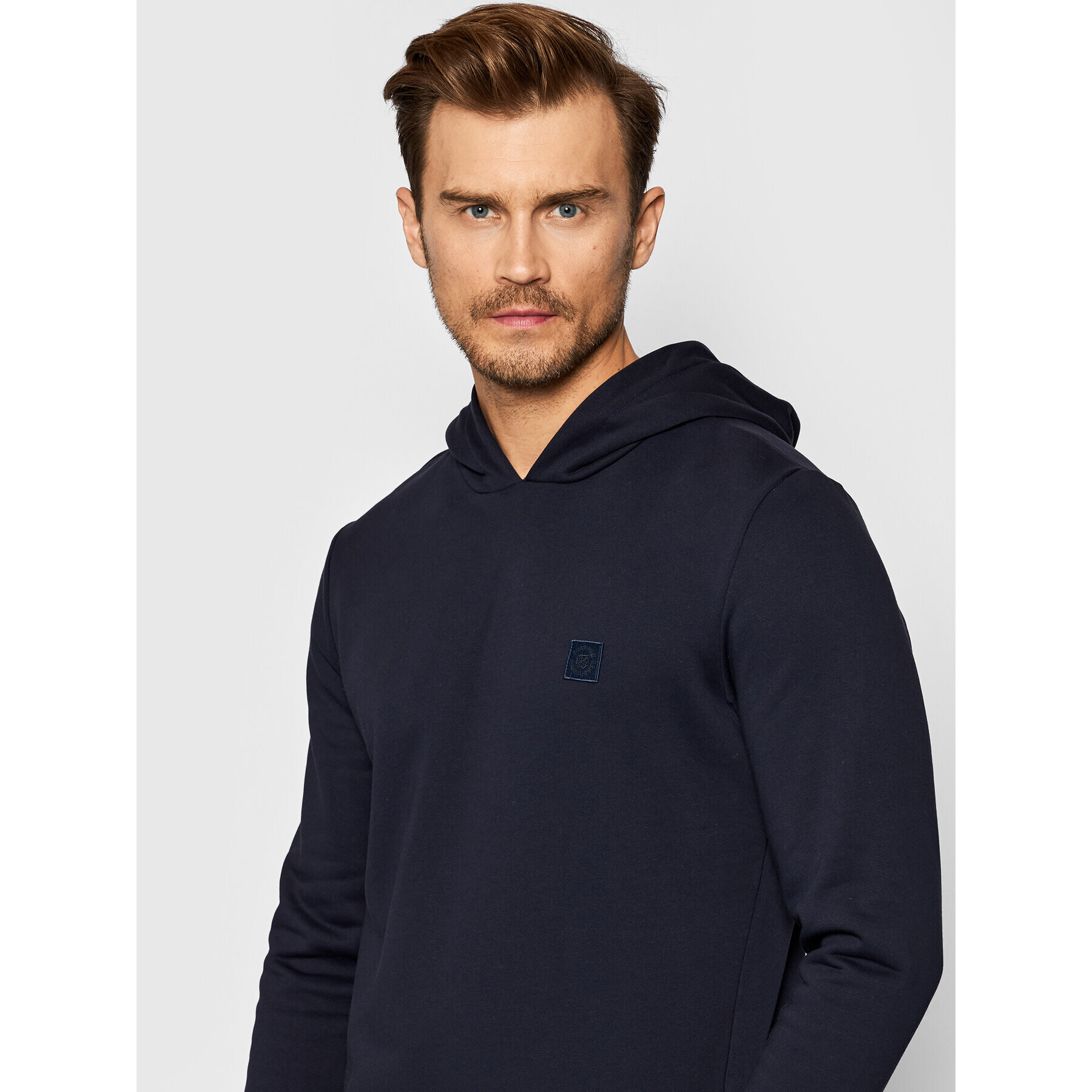 Jack&Jones PREMIUM Bluză Blastudio 12188033 Bleumarin Sweat Fit - Pled.ro