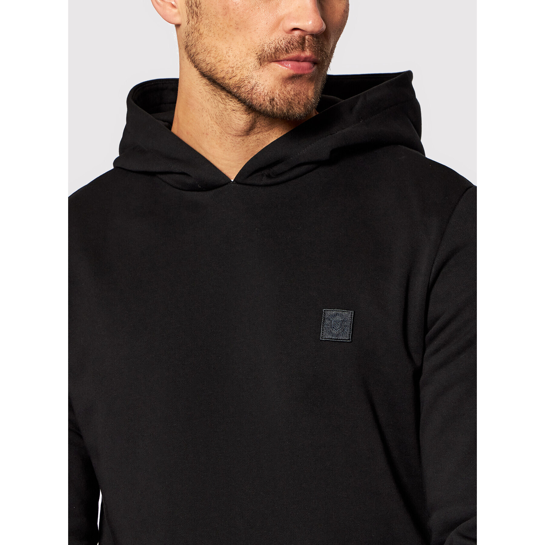 Jack&Jones PREMIUM Bluză Blastudio 12188033 Negru Sweat Fit - Pled.ro