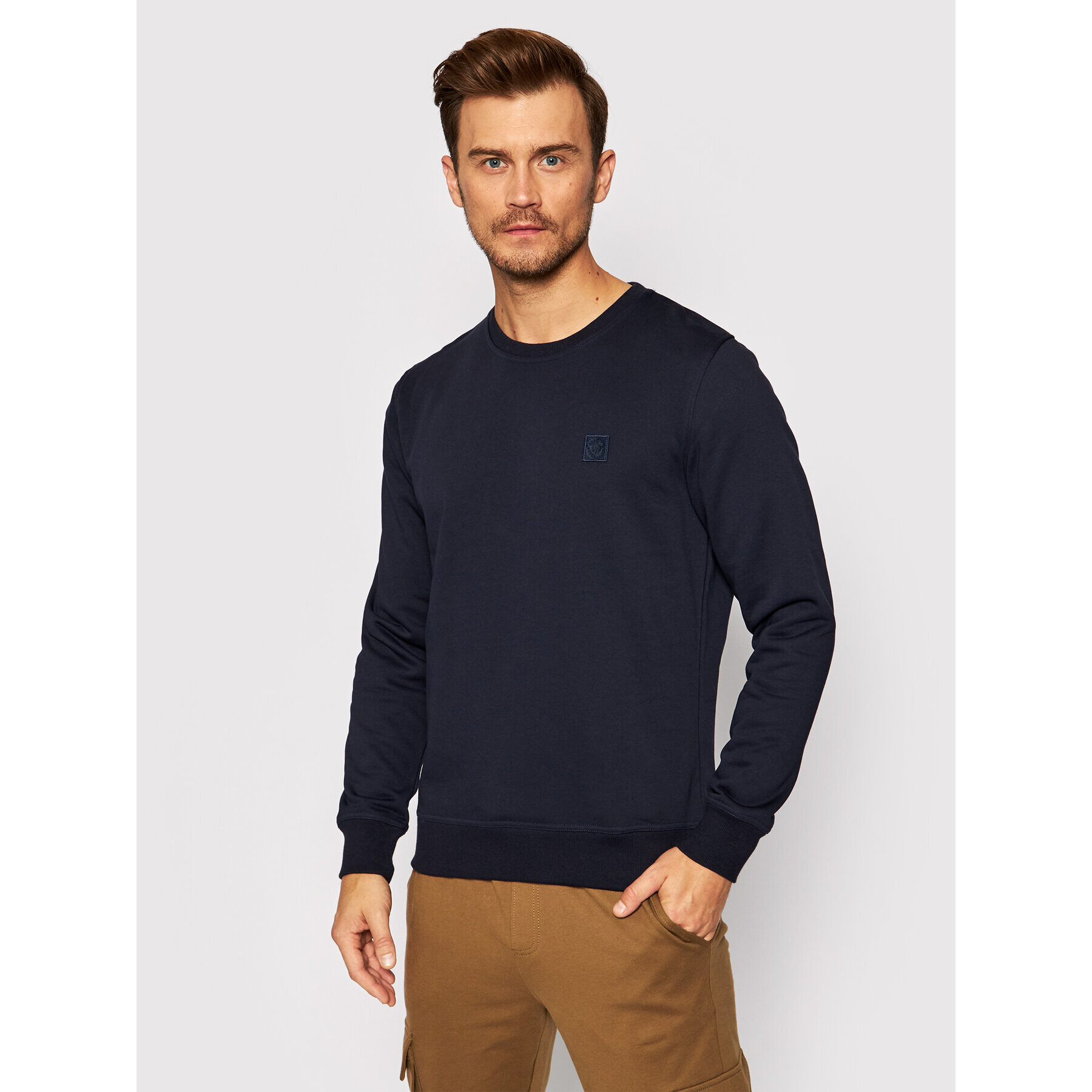 Jack&Jones PREMIUM Bluză Blastudio 12189811 Bleumarin Regular Fit - Pled.ro