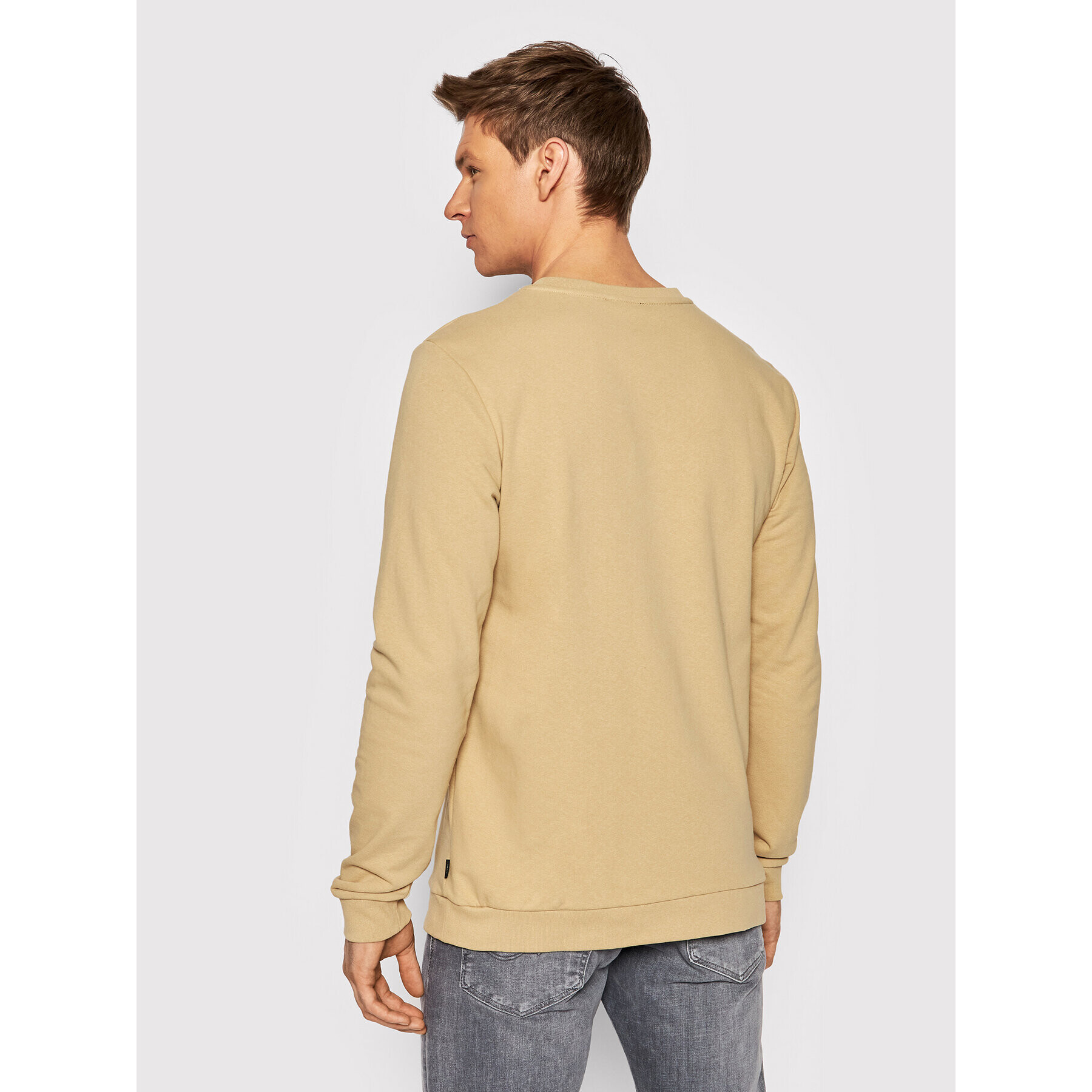 Jack&Jones PREMIUM Bluză Branding 12205732 Bej Regular Fit - Pled.ro