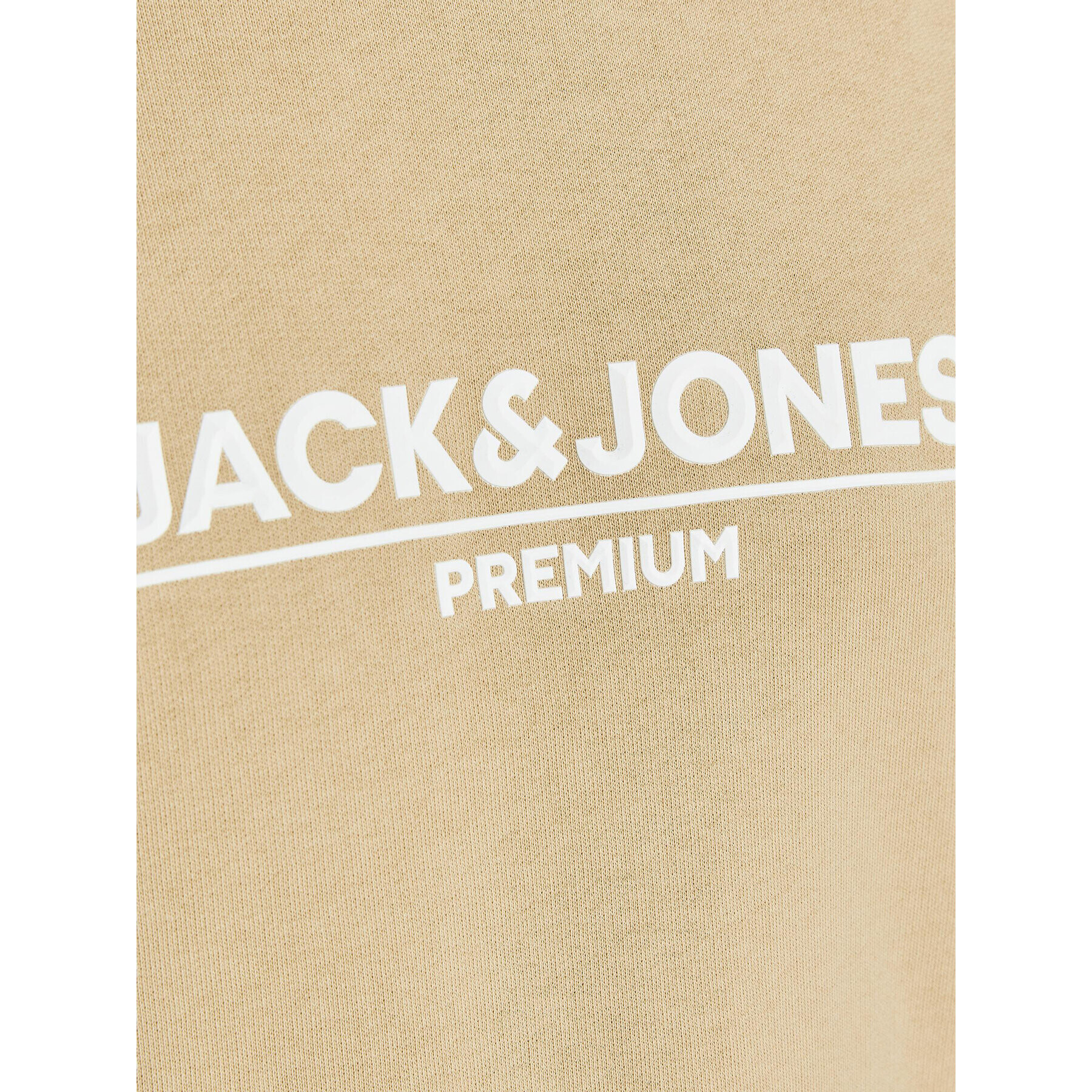 Jack&Jones PREMIUM Bluză Branding 12205732 Bej Regular Fit - Pled.ro