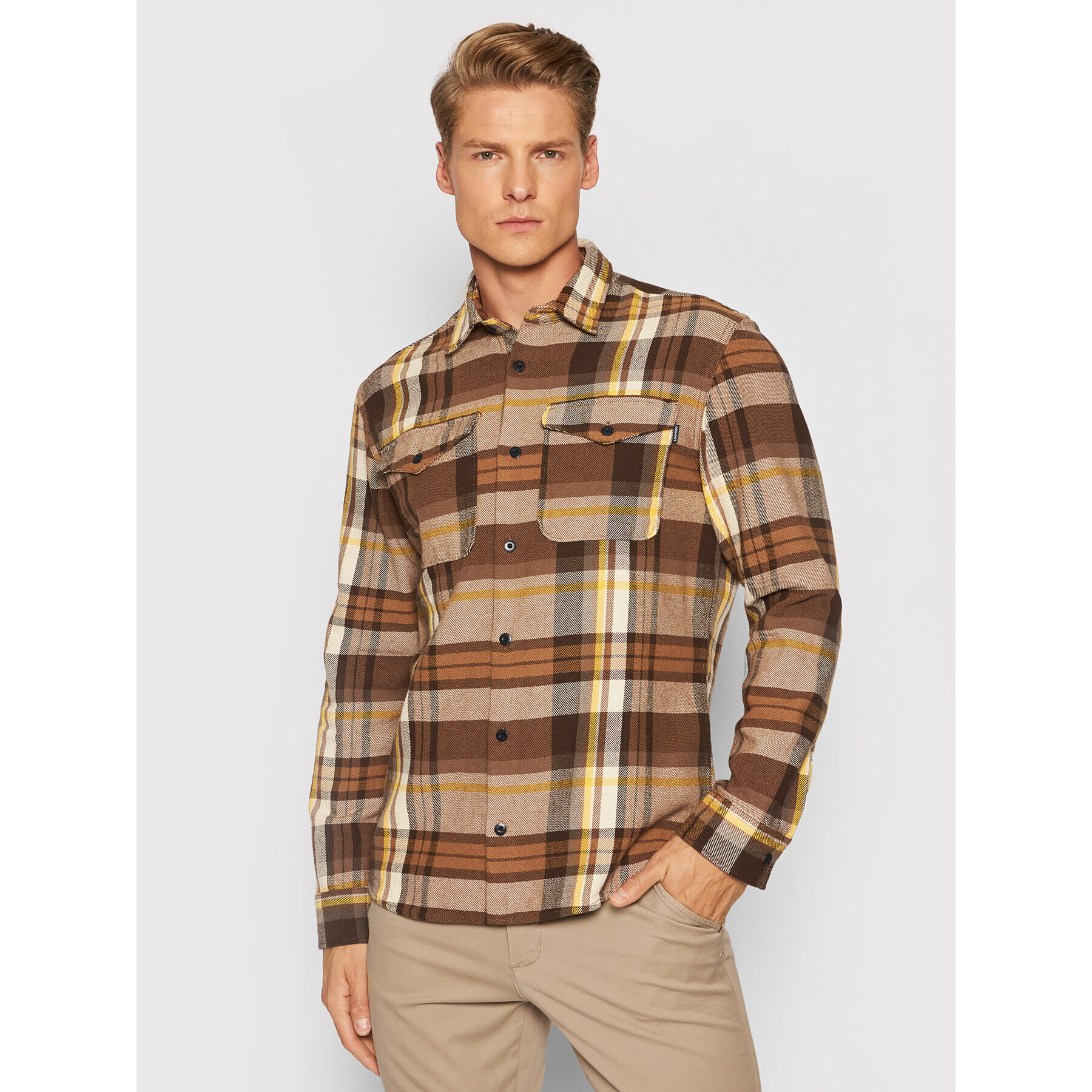 Jack&Jones PREMIUM Cămașă Bluwoodland 12192117 Maro Relaxed Fit - Pled.ro