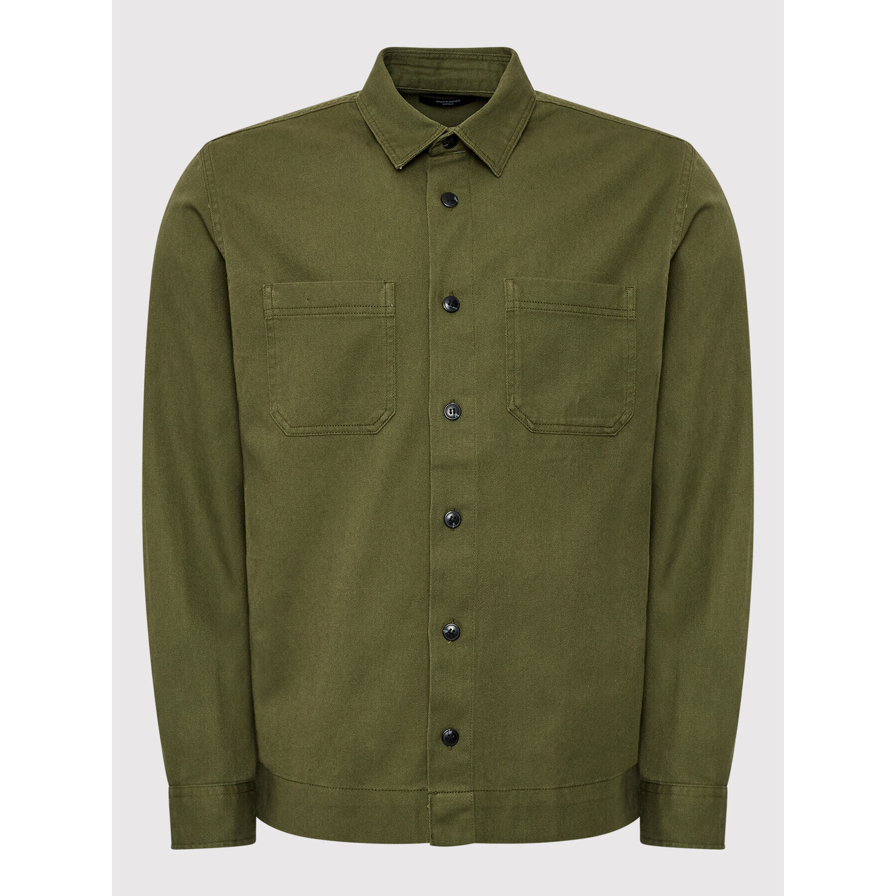 Jack&Jones PREMIUM Cămașă Logan 12204288 Verde Regular Fit - Pled.ro