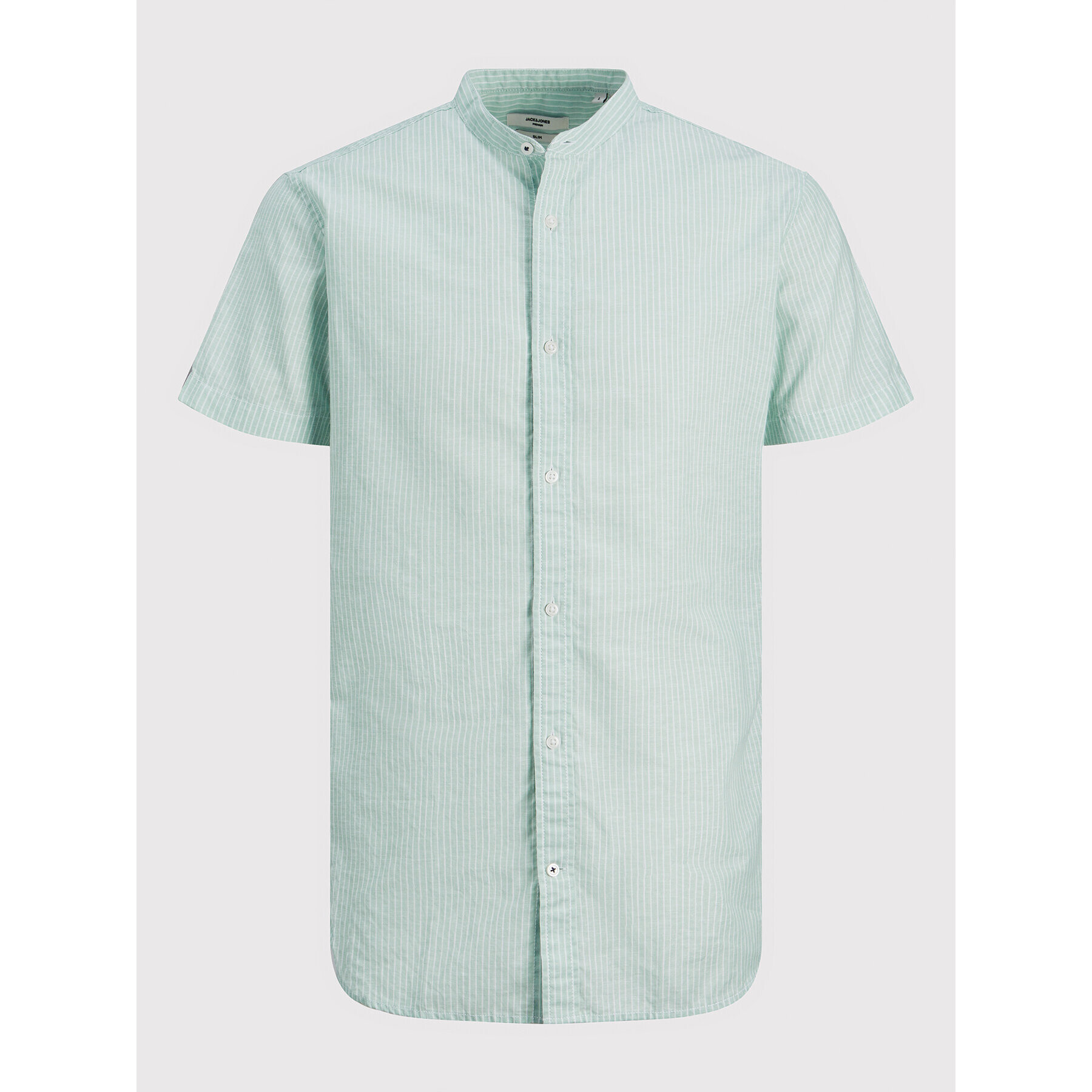 Jack&Jones PREMIUM Cămașă Summer 12208479 Verde Slim Fit - Pled.ro