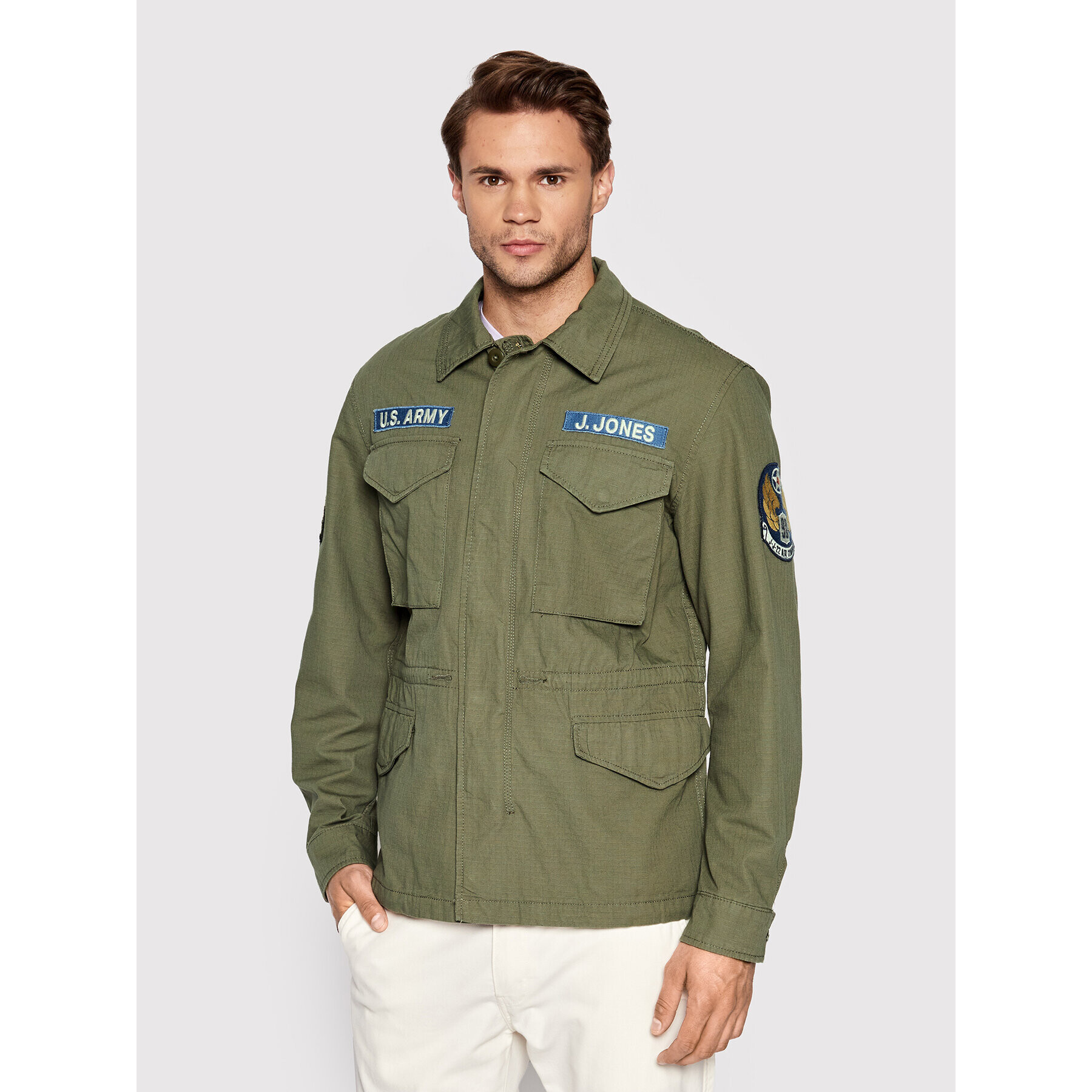 Jack&Jones PREMIUM Geacă Marine 12209871 Verde Regular Fit - Pled.ro