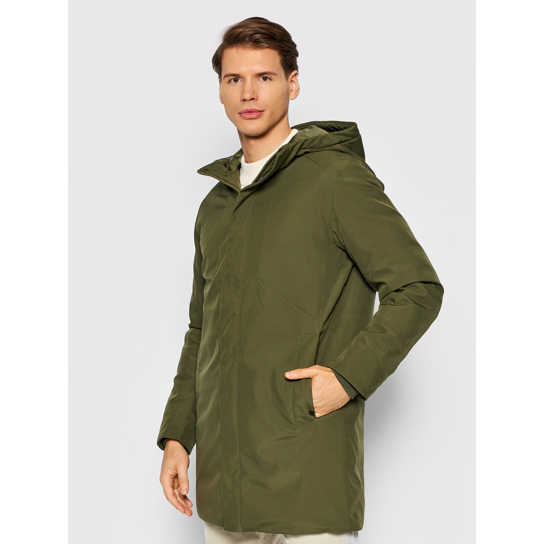 Jack&Jones PREMIUM Geacă Reid 12192160 Verde Regular Fit - Pled.ro