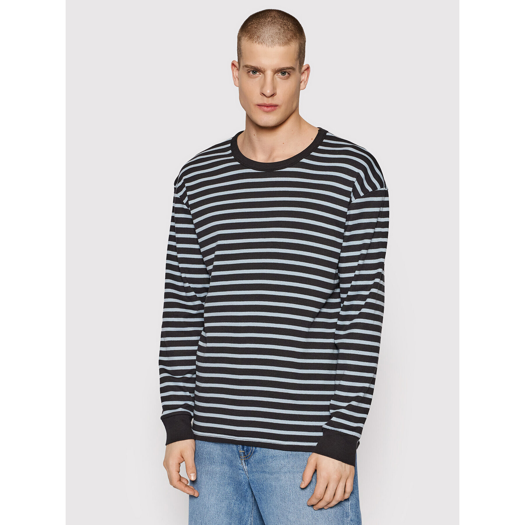 Jack&Jones PREMIUM Longsleeve Blazander 12191017 Negru Relaxed Fit - Pled.ro