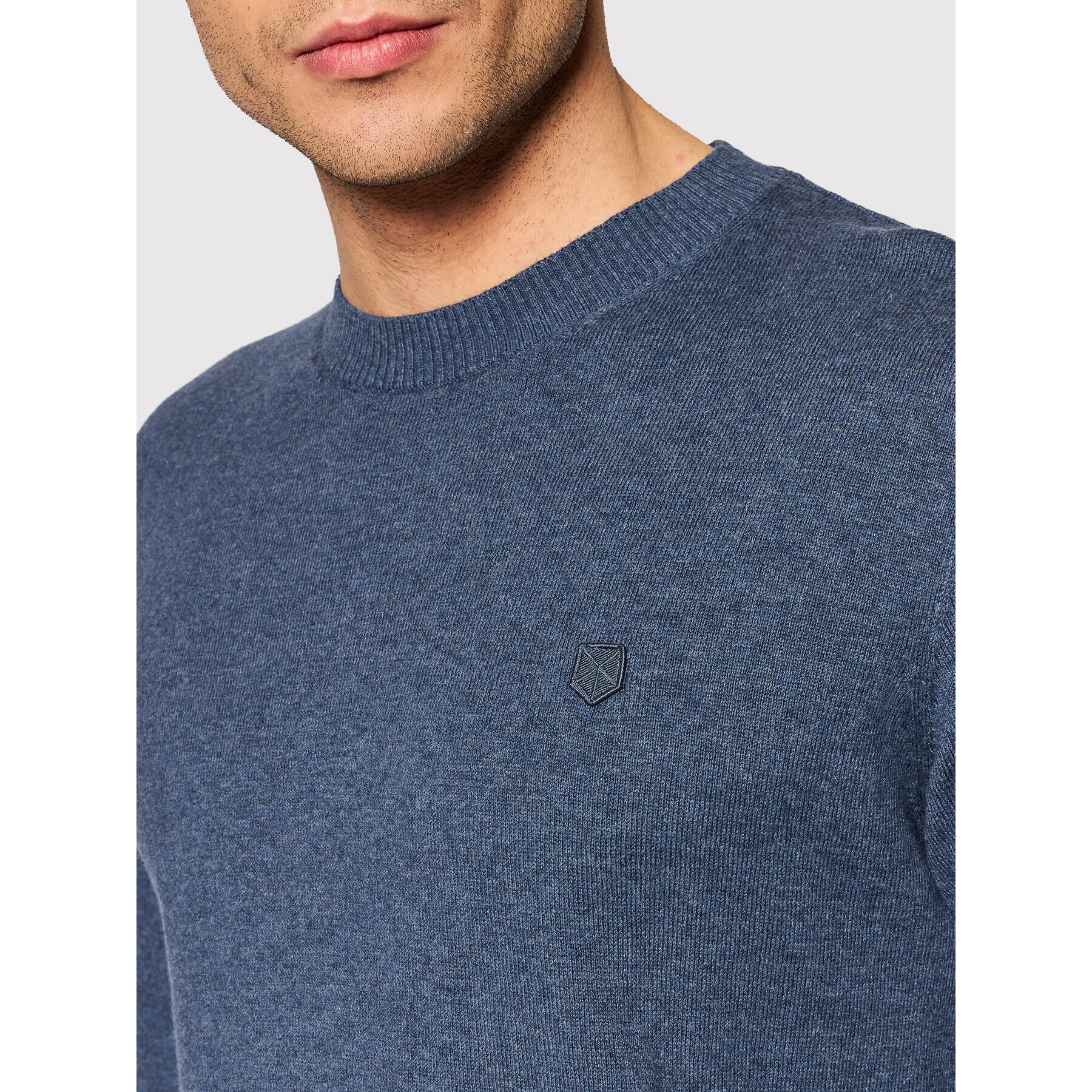 Jack&Jones PREMIUM Pulover Ray 12192311 Bleumarin Regular Fit - Pled.ro