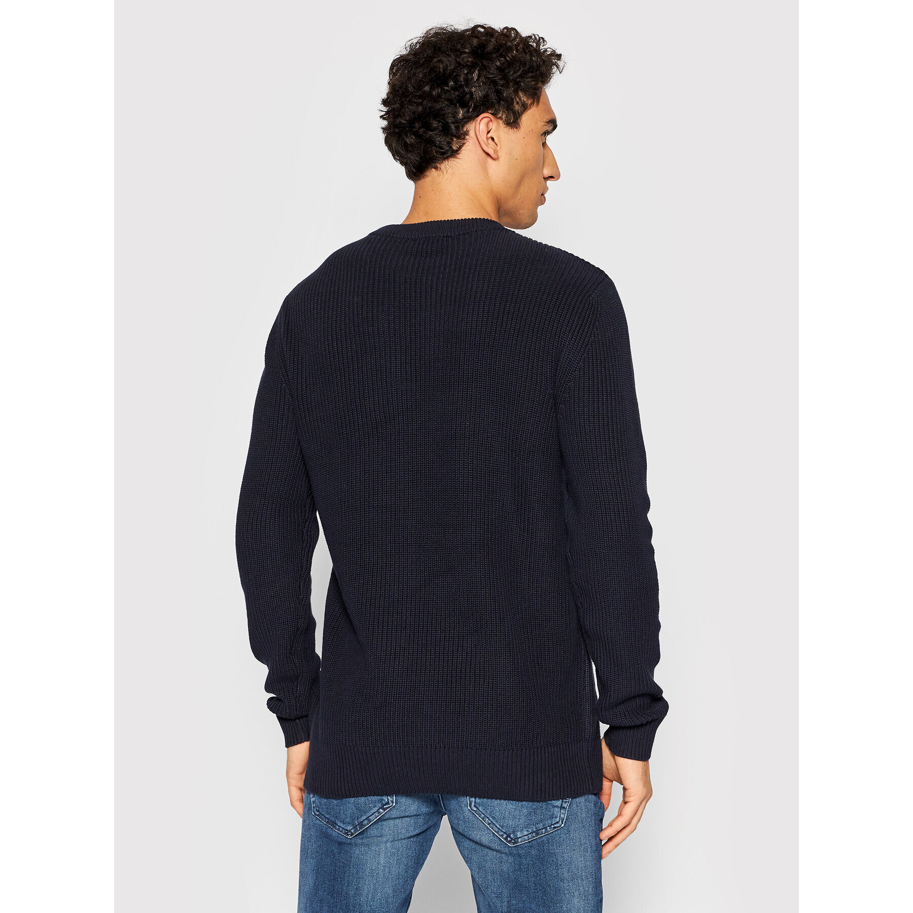 Jack&Jones PREMIUM Pulover Well 12193093 Bleumarin Regular Fit - Pled.ro