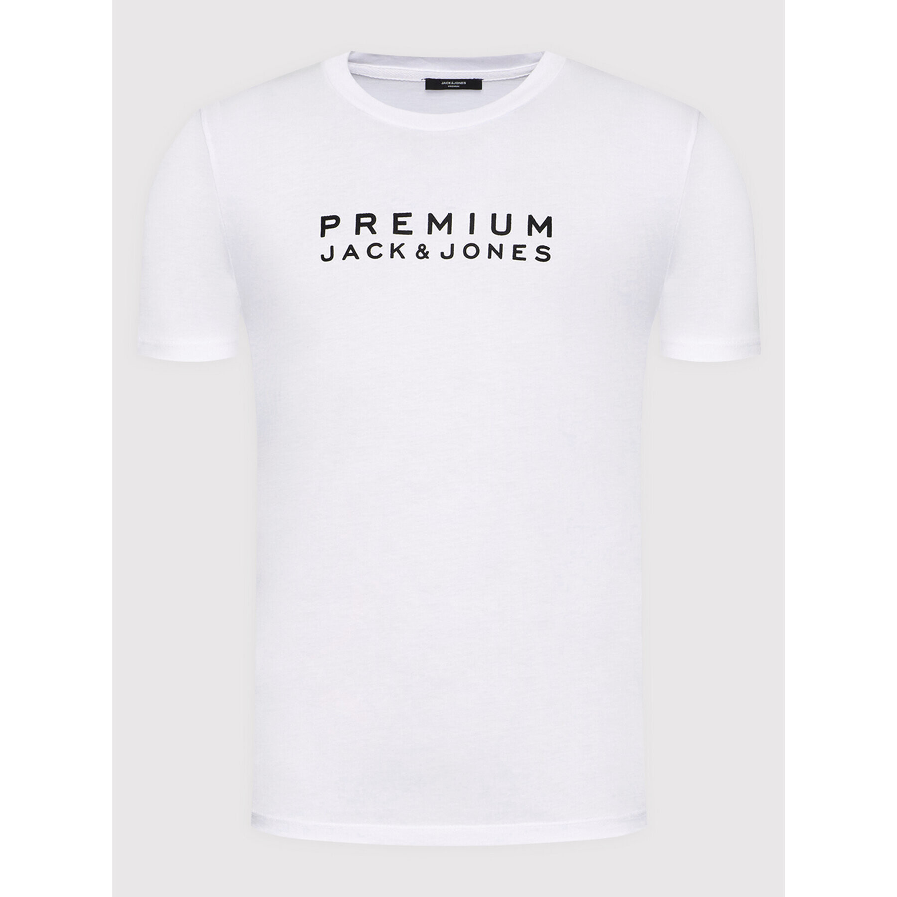 Jack&Jones PREMIUM Tricou Blalogo Autumn 12195084 Alb Regular Fit - Pled.ro