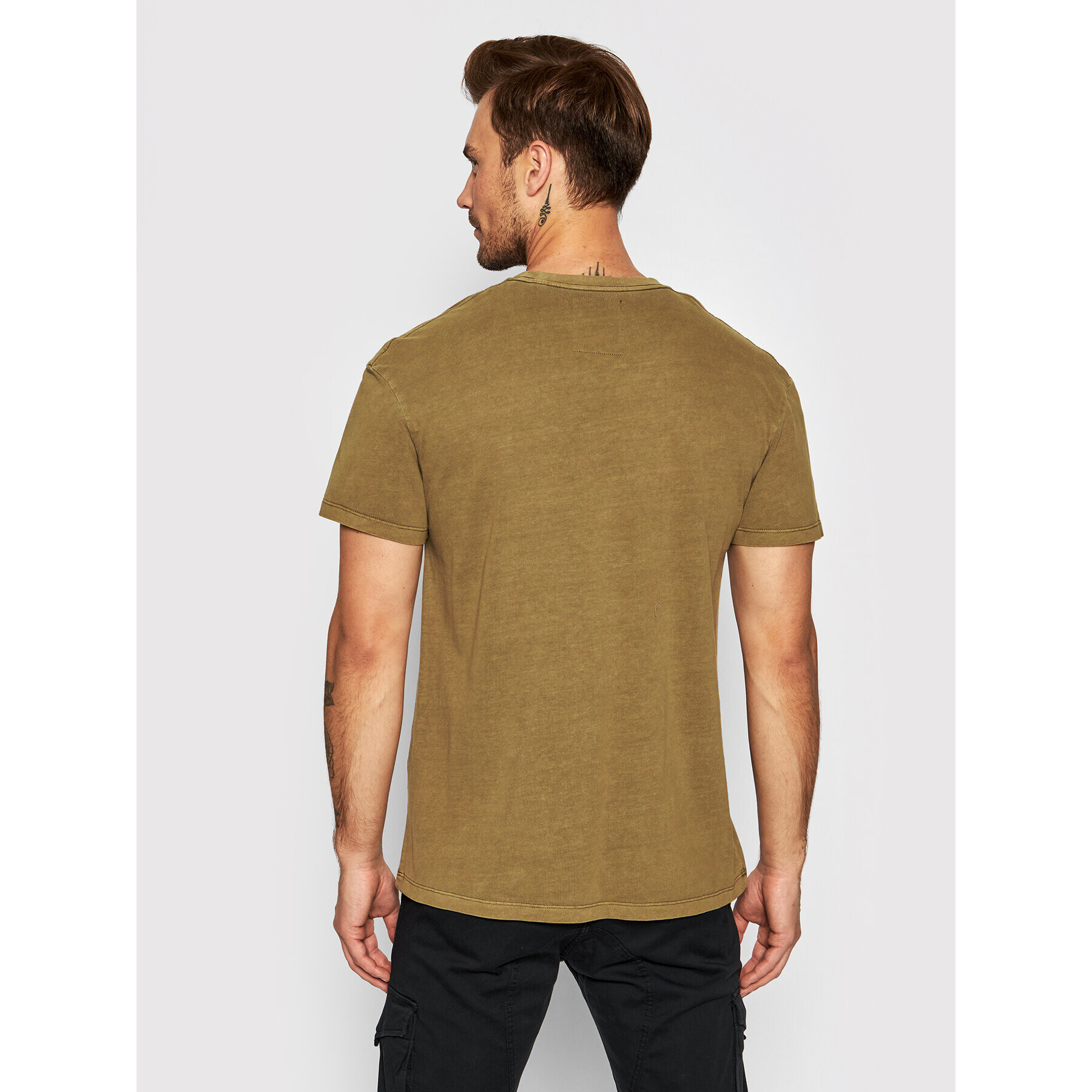 Jack&Jones PREMIUM Tricou Blarhett 12191022 Maro Relaxed Fit - Pled.ro