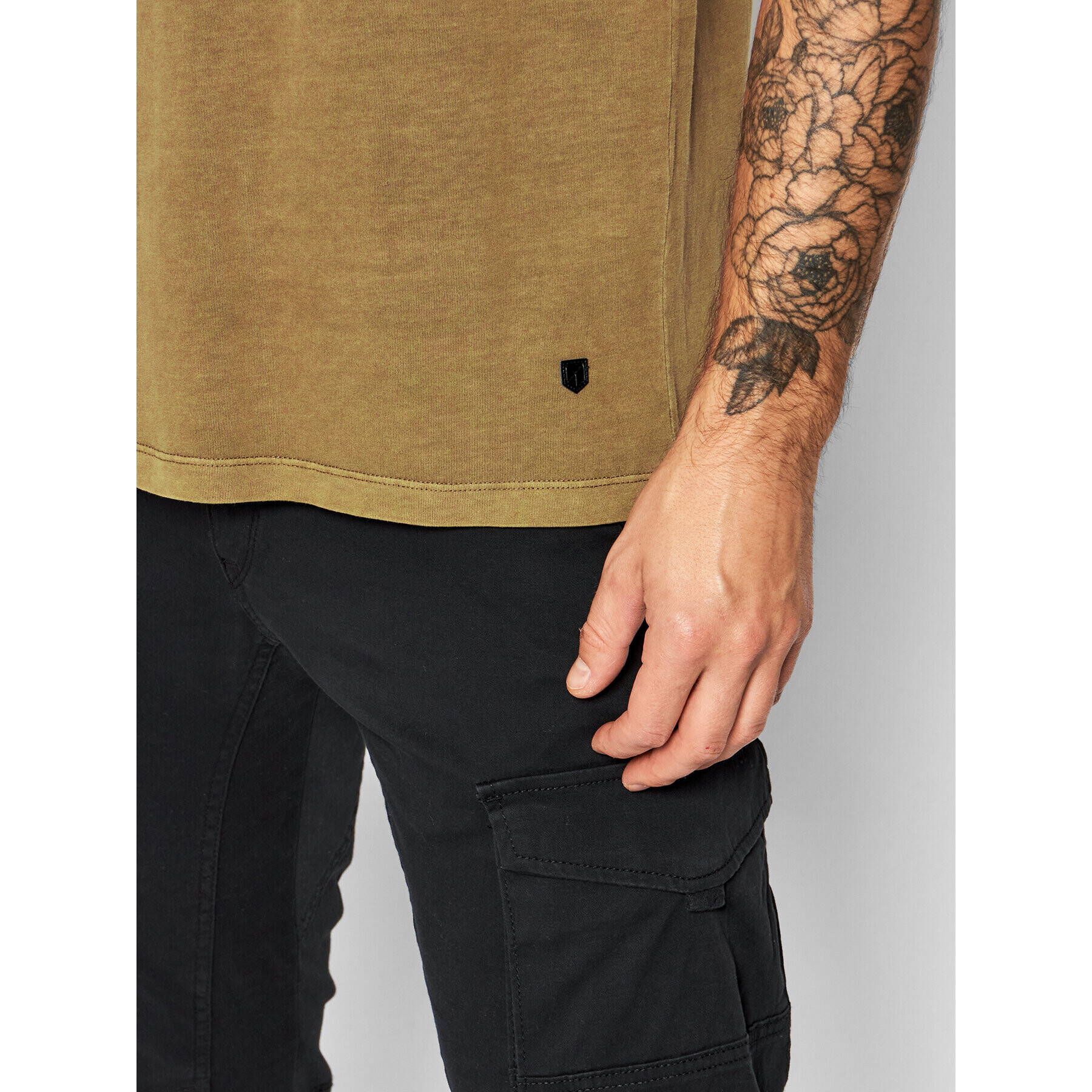 Jack&Jones PREMIUM Tricou Blarhett 12191022 Maro Relaxed Fit - Pled.ro