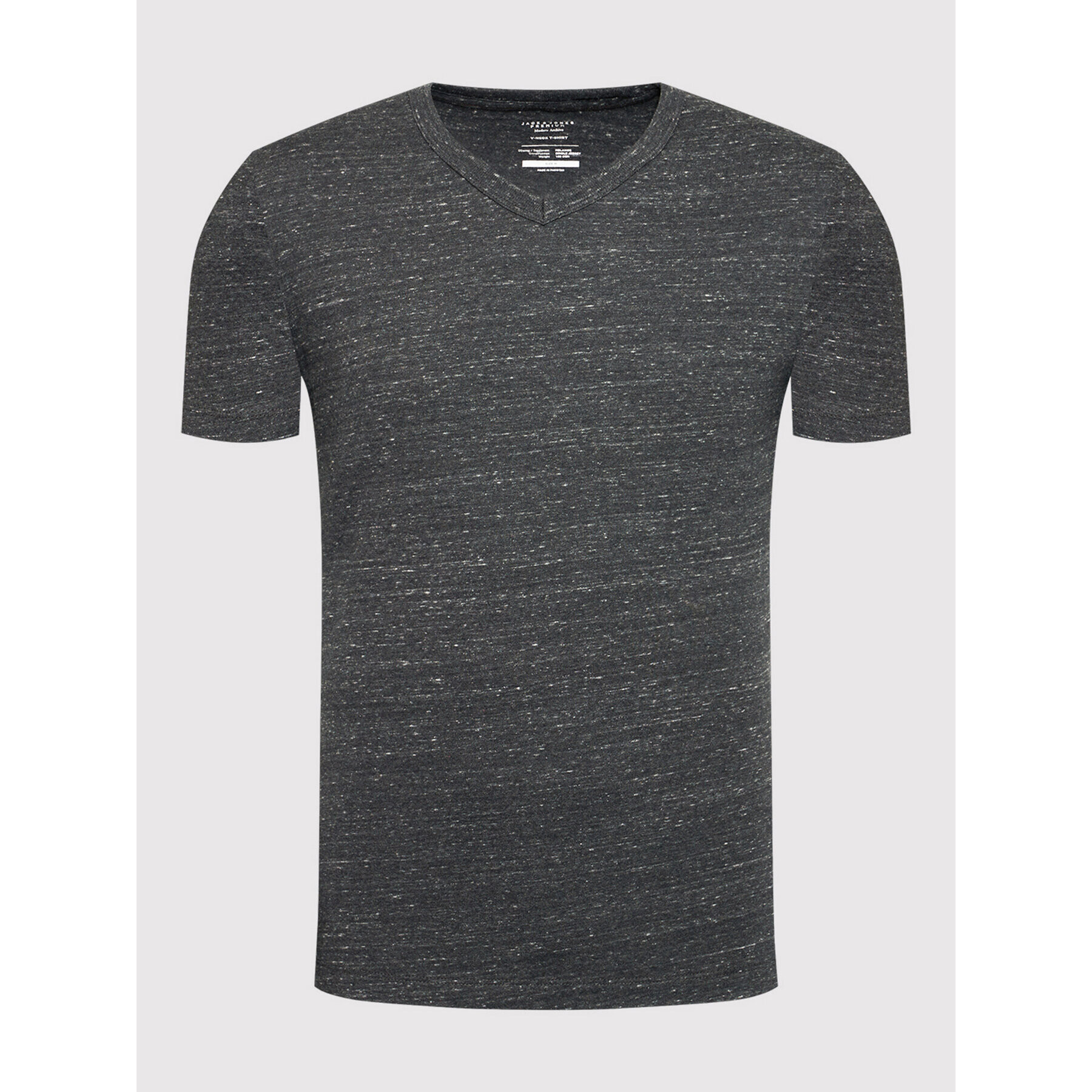 Jack&Jones PREMIUM Tricou Blubowery 12194108 Gri Regular Fit - Pled.ro