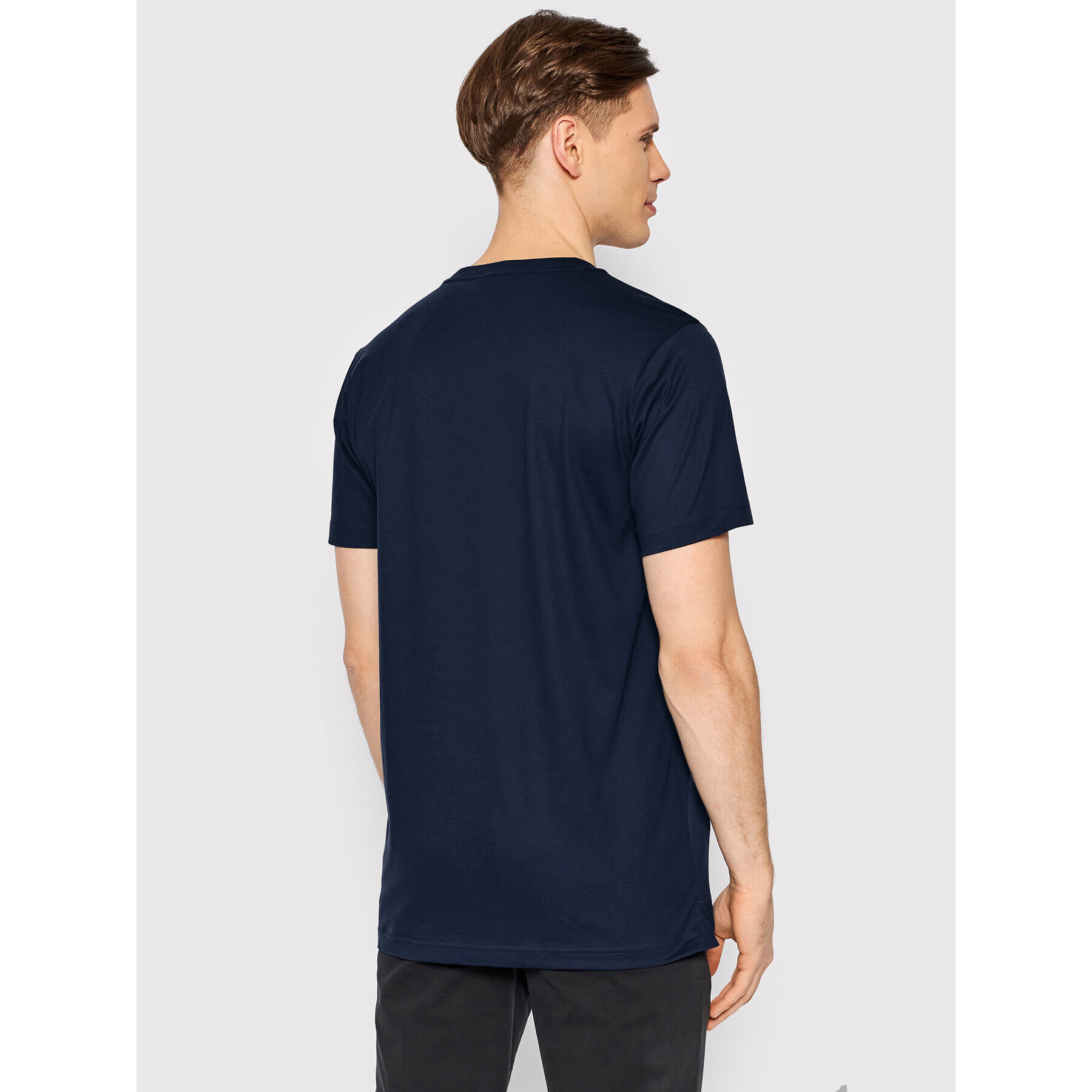 Jack&Jones PREMIUM Tricou Commute 12204869 Bleumarin Regular Fit - Pled.ro