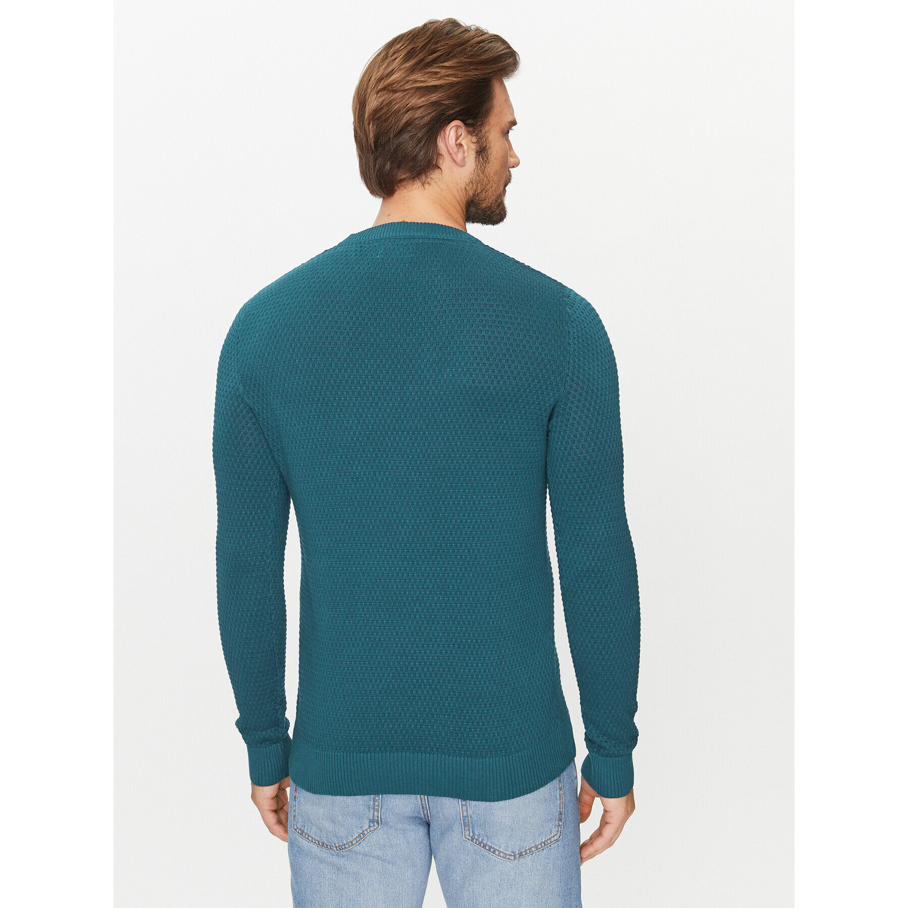 Jack&Jones Pulover 12212816 Albastru Regular Fit - Pled.ro