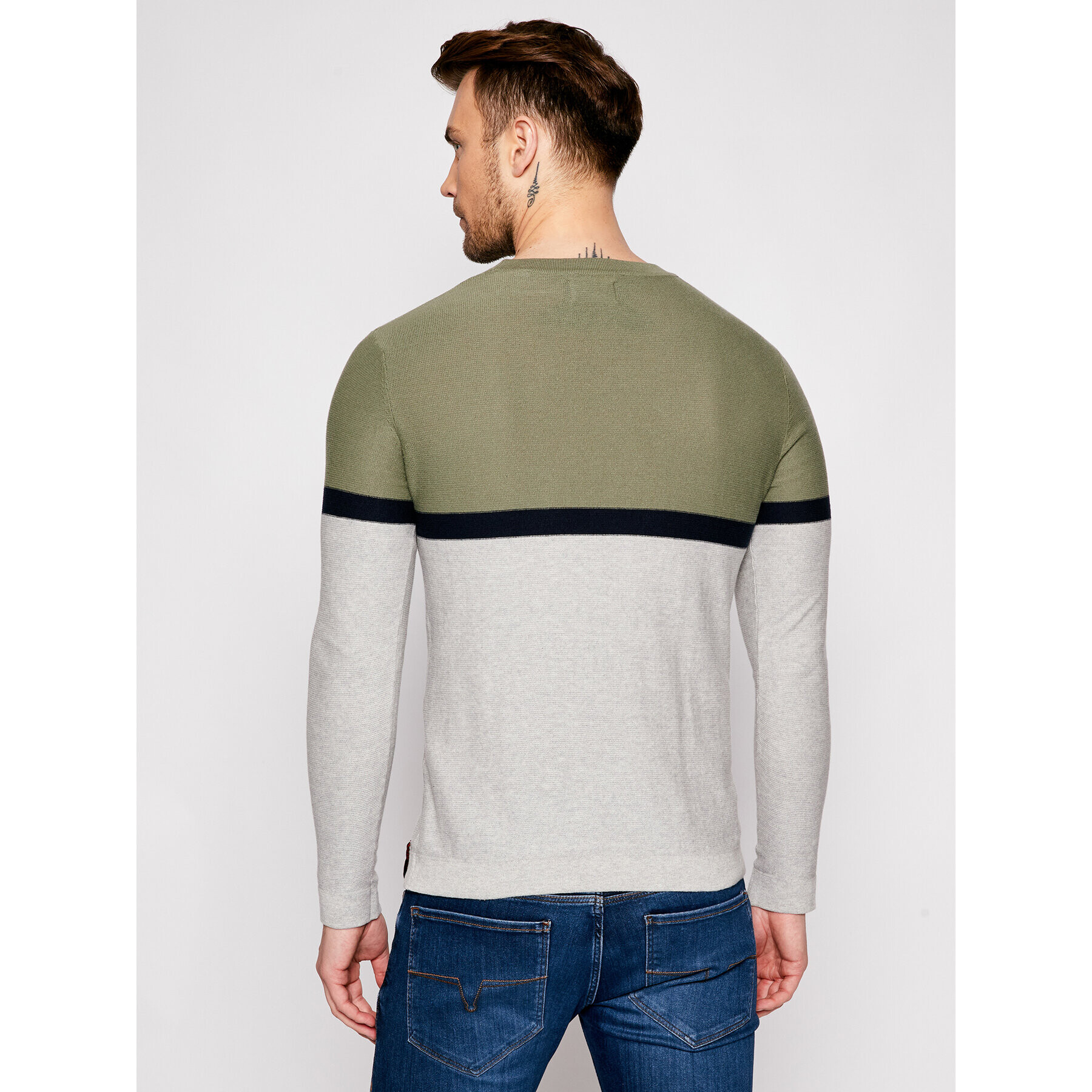 Jack&Jones Pulover Braze Knit 12184952 Colorat Regular Fit - Pled.ro