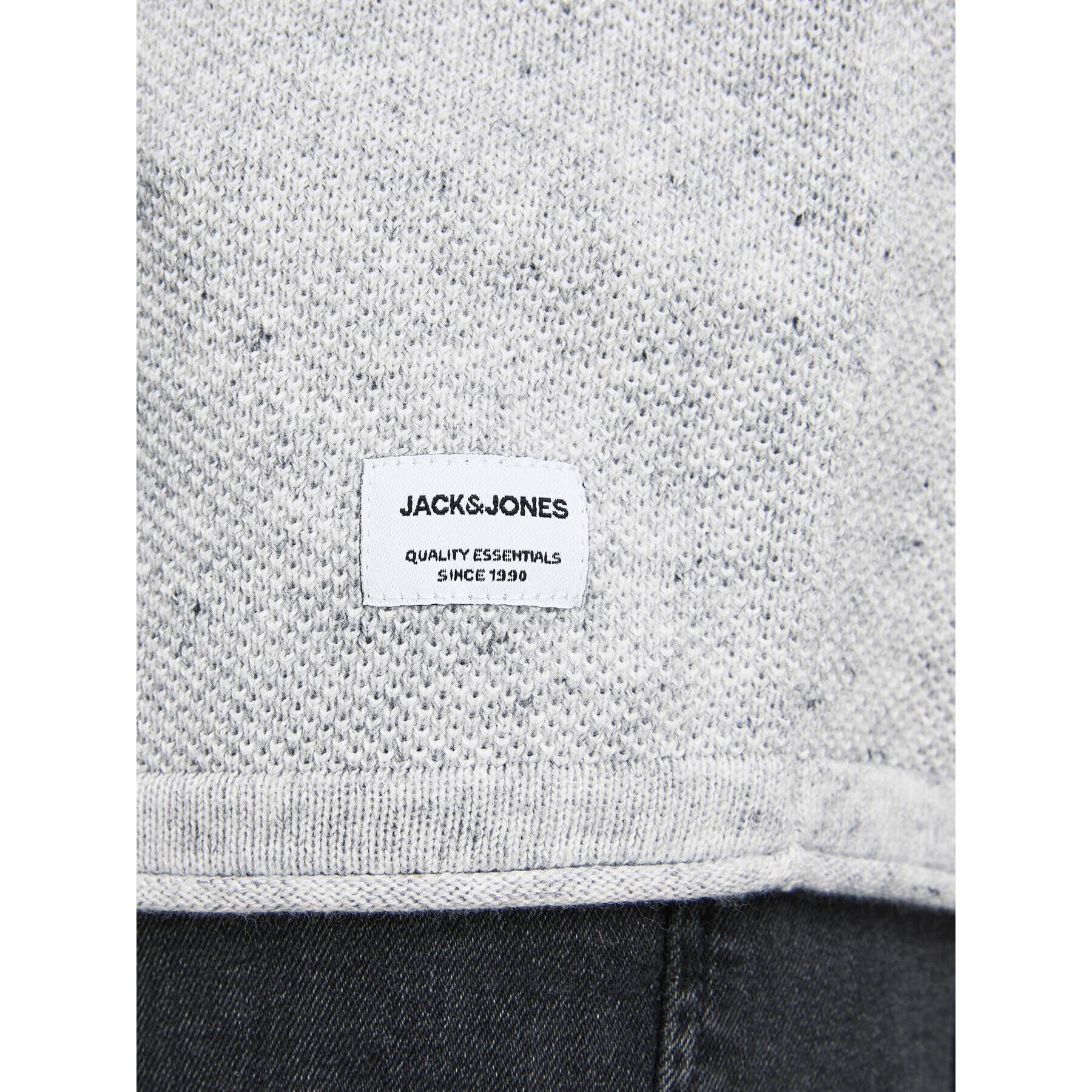 Jack&Jones Pulover Hill 12157321 Gri Regular Fit - Pled.ro