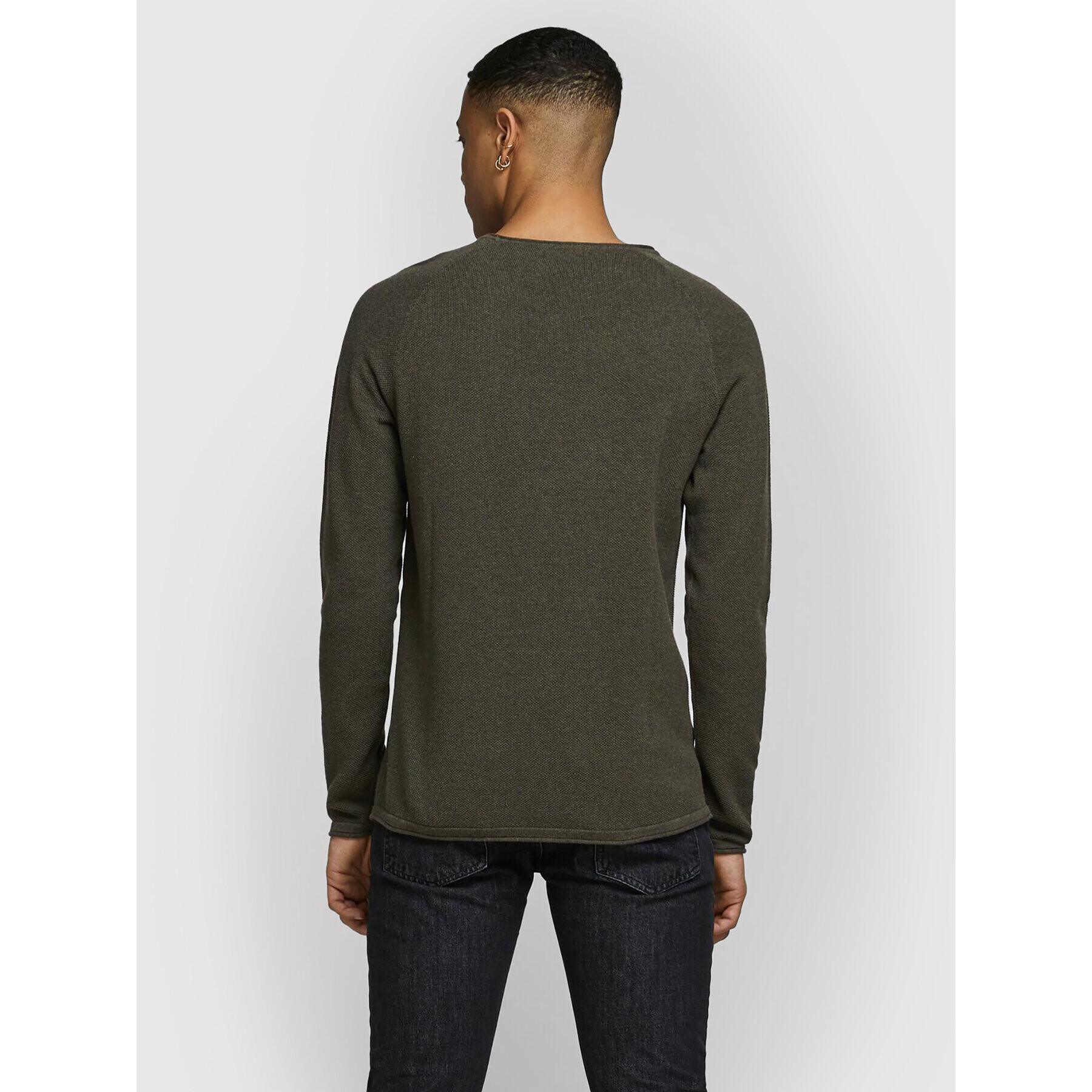 Jack&Jones Pulover Hill 12157321 Verde Regular Fit - Pled.ro