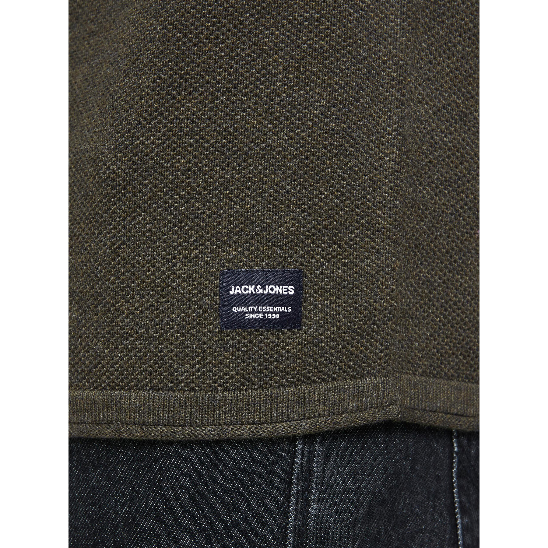 Jack&Jones Pulover Hill 12157321 Verde Regular Fit - Pled.ro