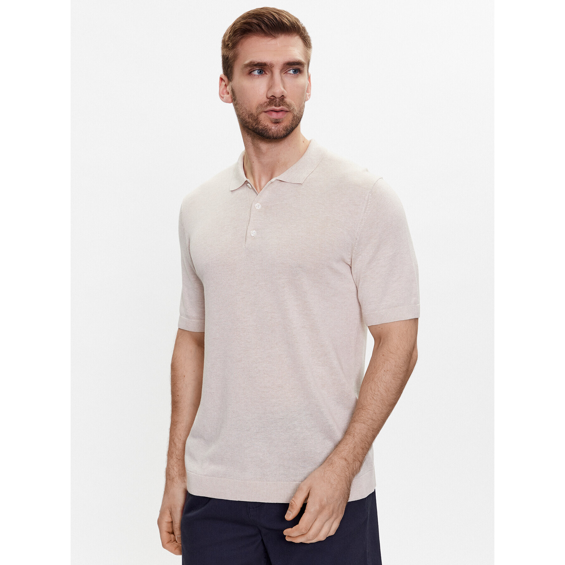 Jack&Jones Pulover Igor 12229007 Bej Regular Fit - Pled.ro