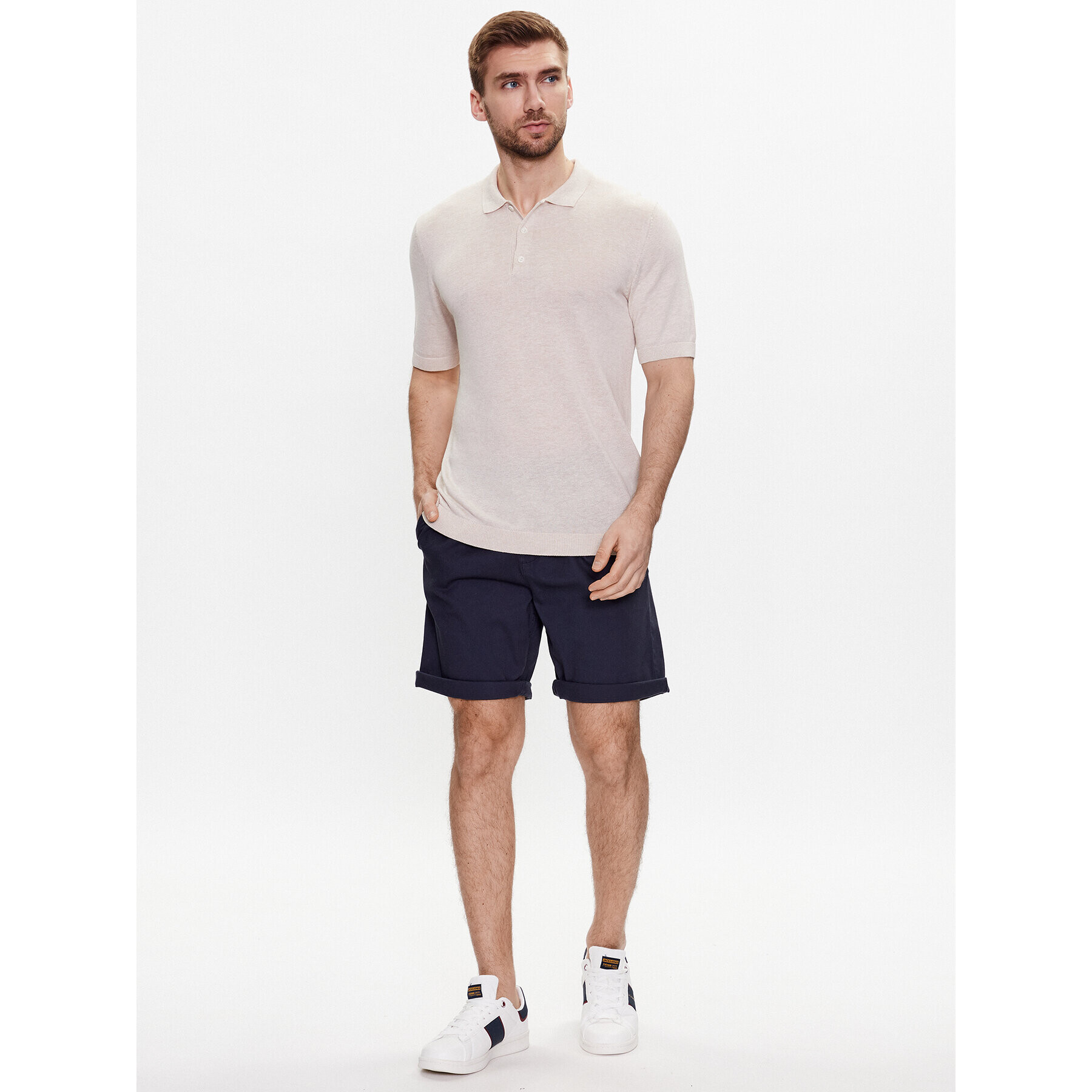 Jack&Jones Pulover Igor 12229007 Bej Regular Fit - Pled.ro