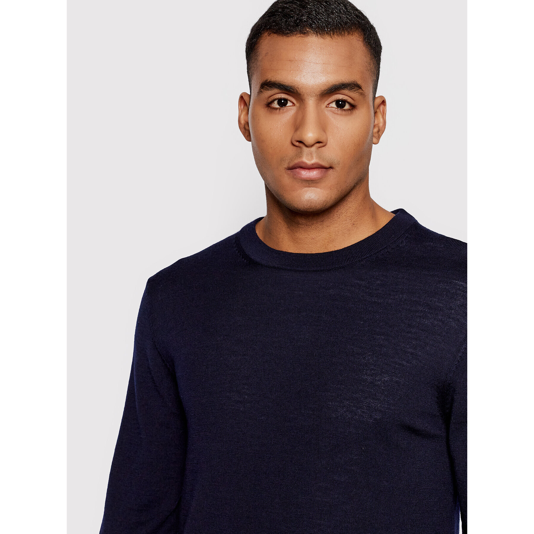 Jack&Jones Pulover Mark 12175288 Bleumarin Regular Fit - Pled.ro