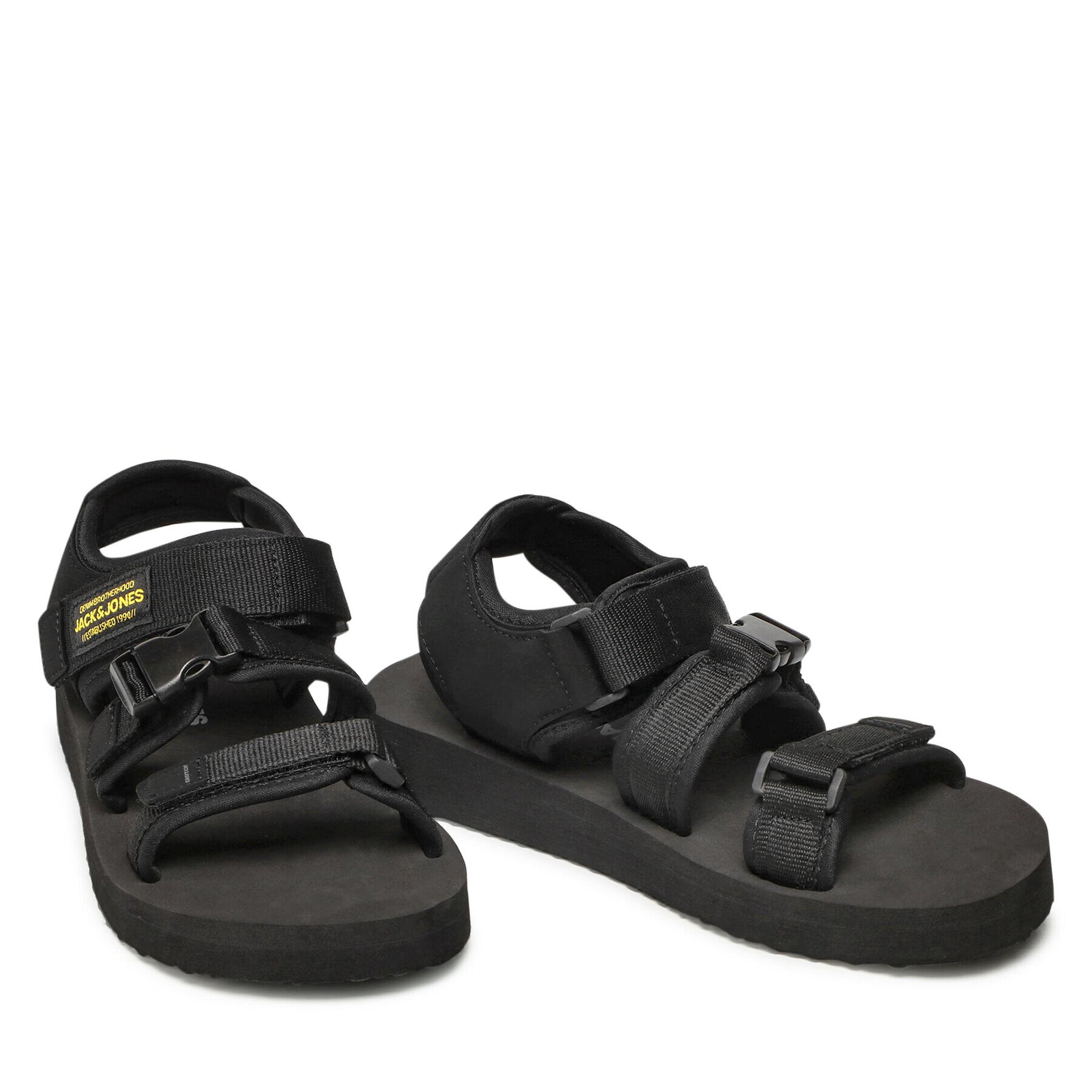 Jack&Jones Sandale Jfwjack Sandal 2.0 12203989 Negru - Pled.ro