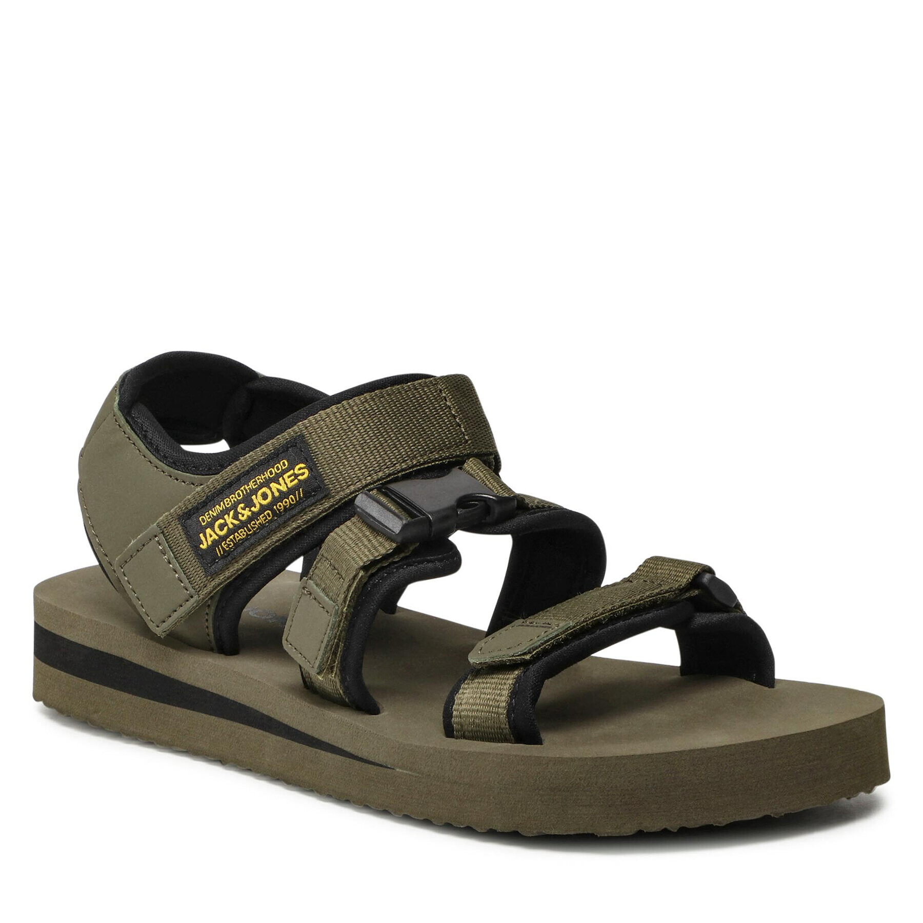 Jack&Jones Sandale Jfwjack Sandal 2.0 12203989 Verde - Pled.ro