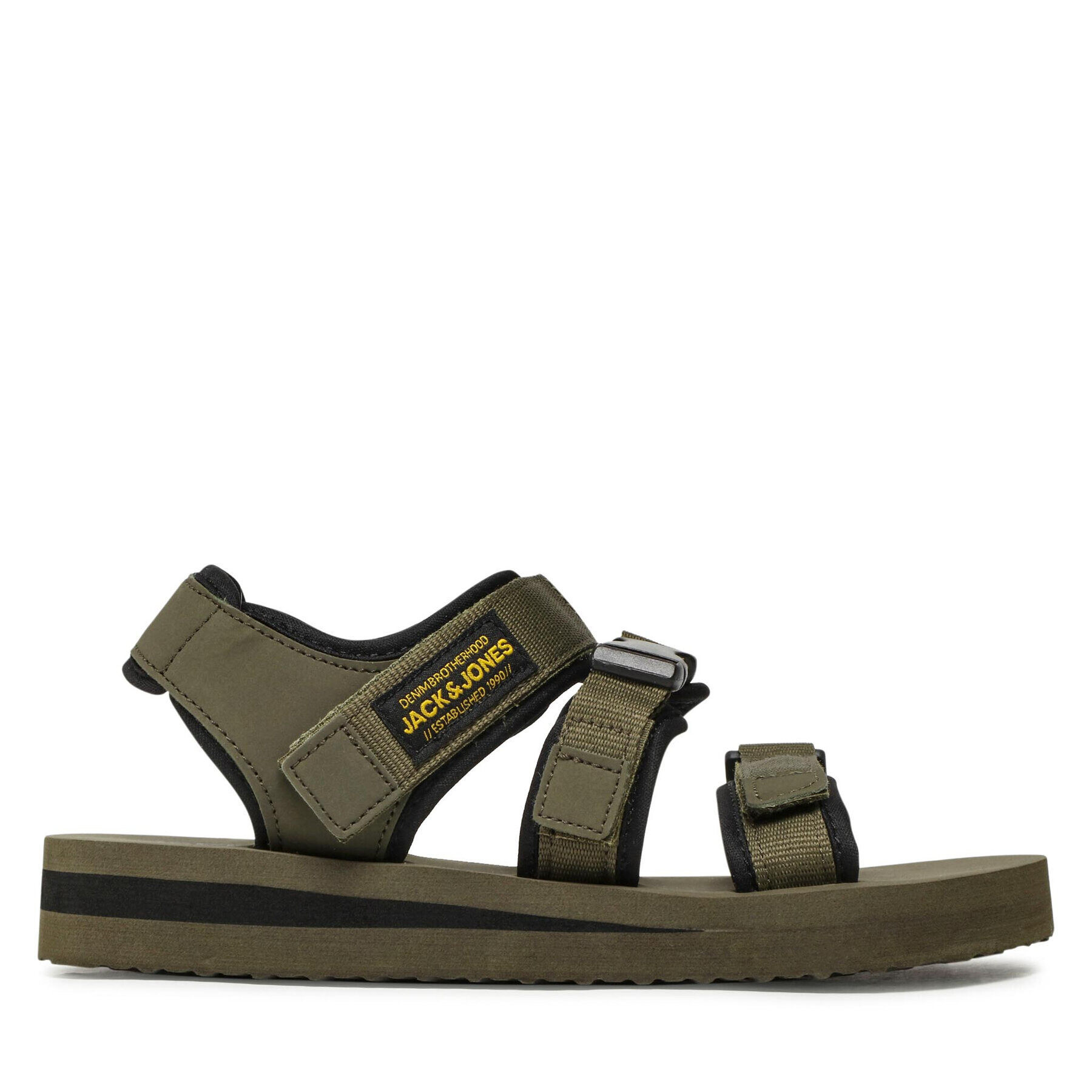 Jack&Jones Sandale Jfwjack Sandal 2.0 12203989 Verde - Pled.ro