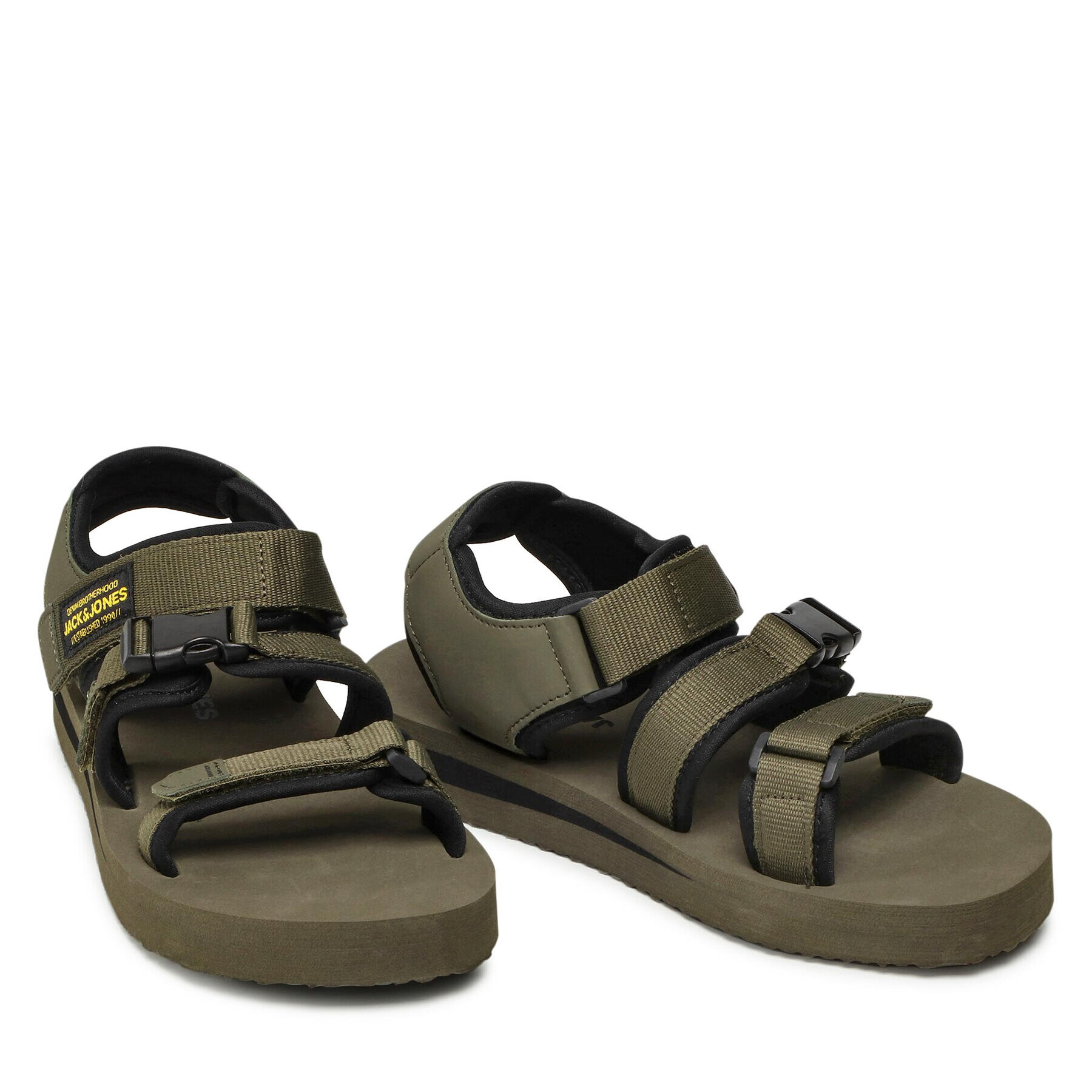 Jack&Jones Sandale Jfwjack Sandal 2.0 12203989 Verde - Pled.ro