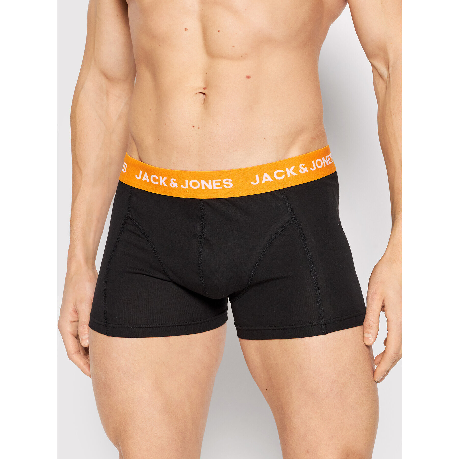 Jack&Jones Set 3 perechi de boxeri Acron 12205040 Negru - Pled.ro