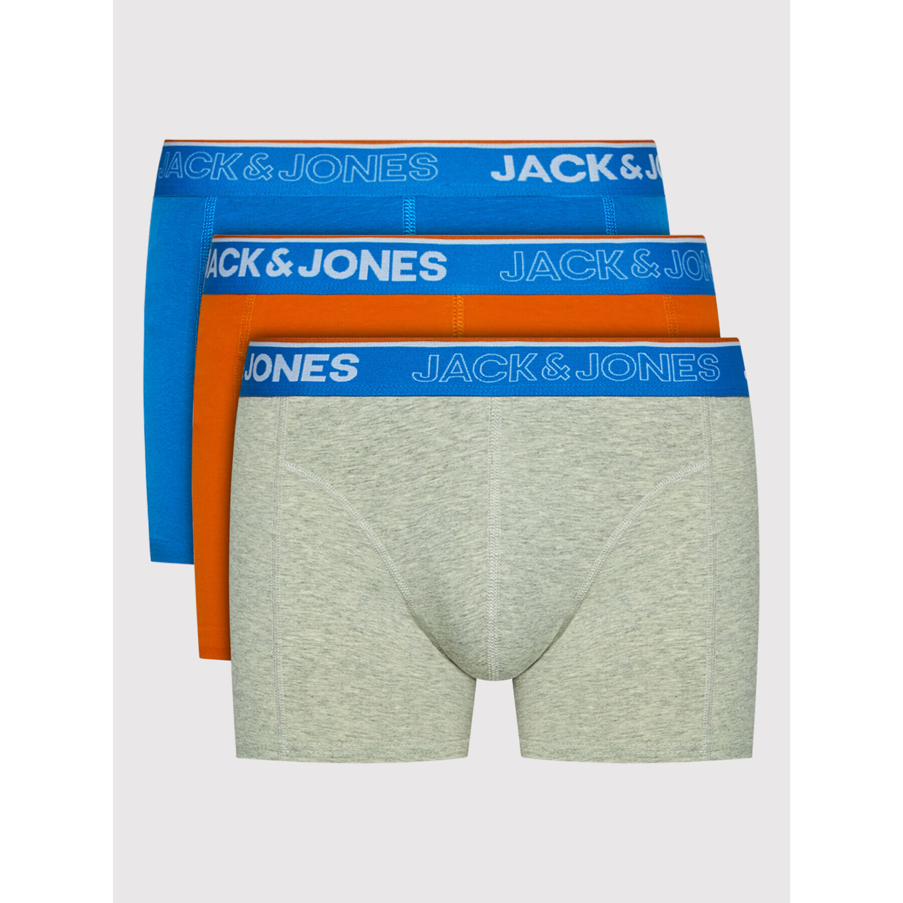 Jack&Jones Set 3 perechi de boxeri Aruba 12205576 Colorat - Pled.ro