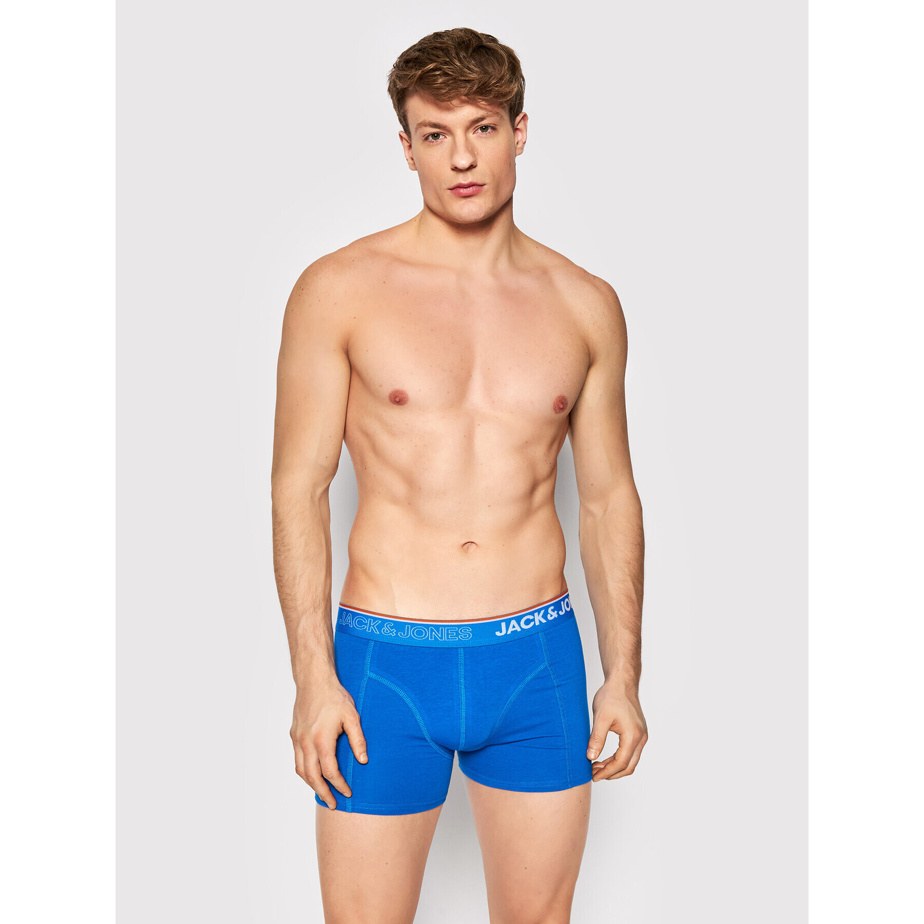 Jack&Jones Set 3 perechi de boxeri Aruba 12205576 Colorat - Pled.ro