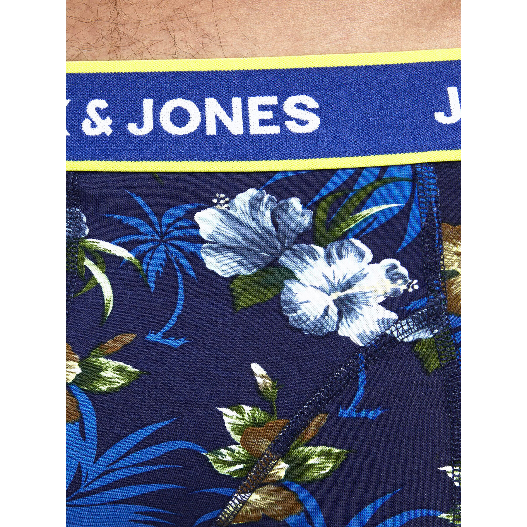 Jack&Jones Set 3 perechi de boxeri Flower 12171253 Colorat - Pled.ro