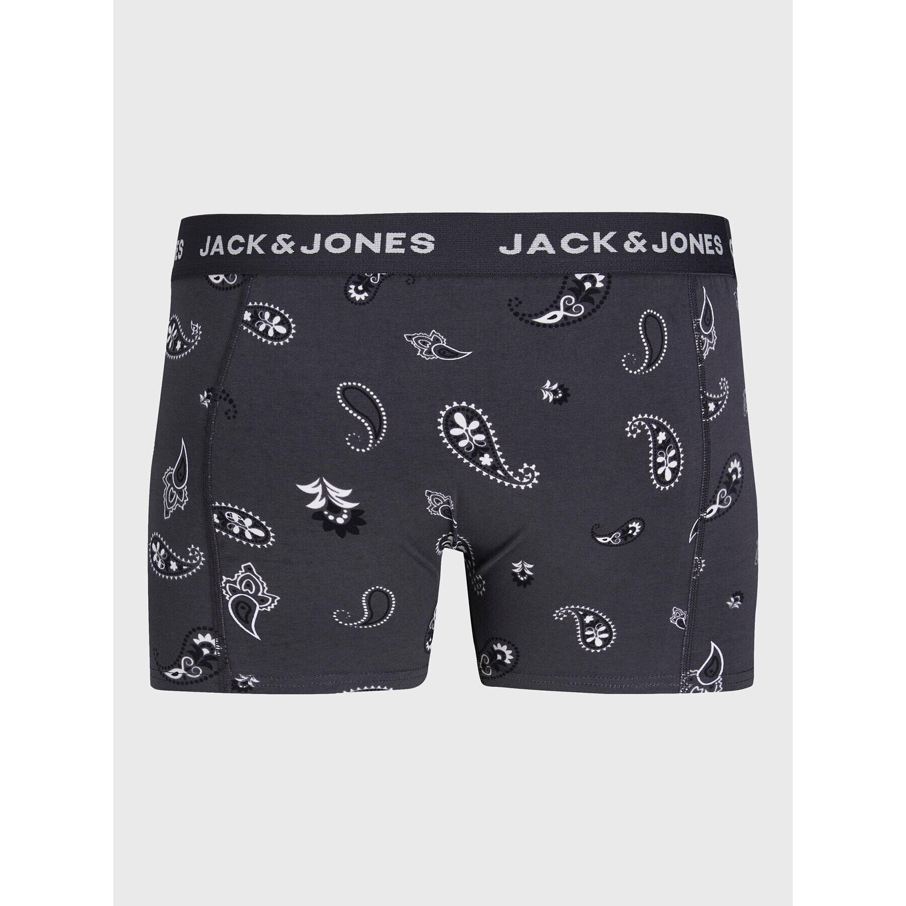 Jack&Jones Set 3 perechi de boxeri Paisley 12211161 Colorat - Pled.ro