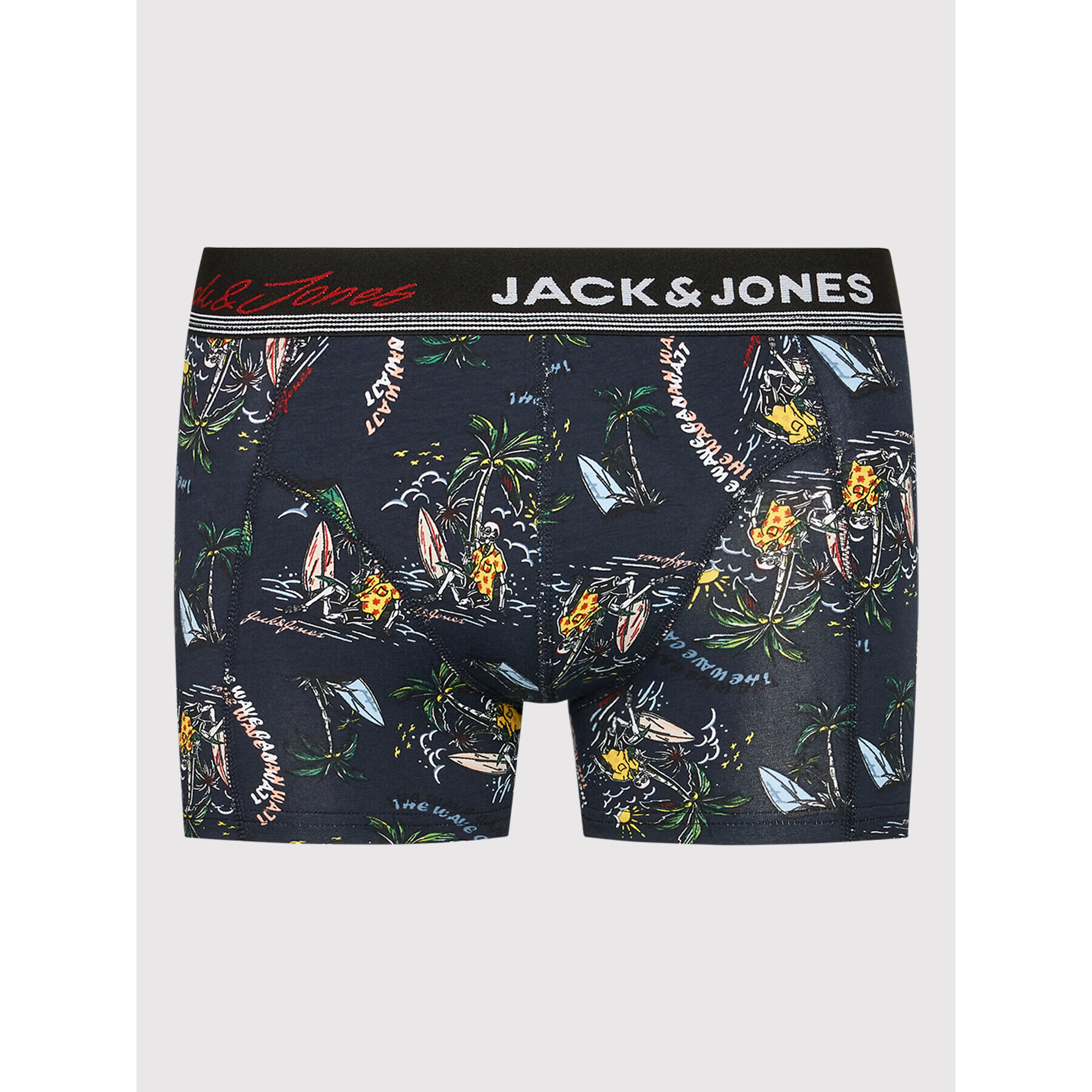 Jack&Jones Set 3 perechi de boxeri Ryder Skull 12210095 Colorat - Pled.ro