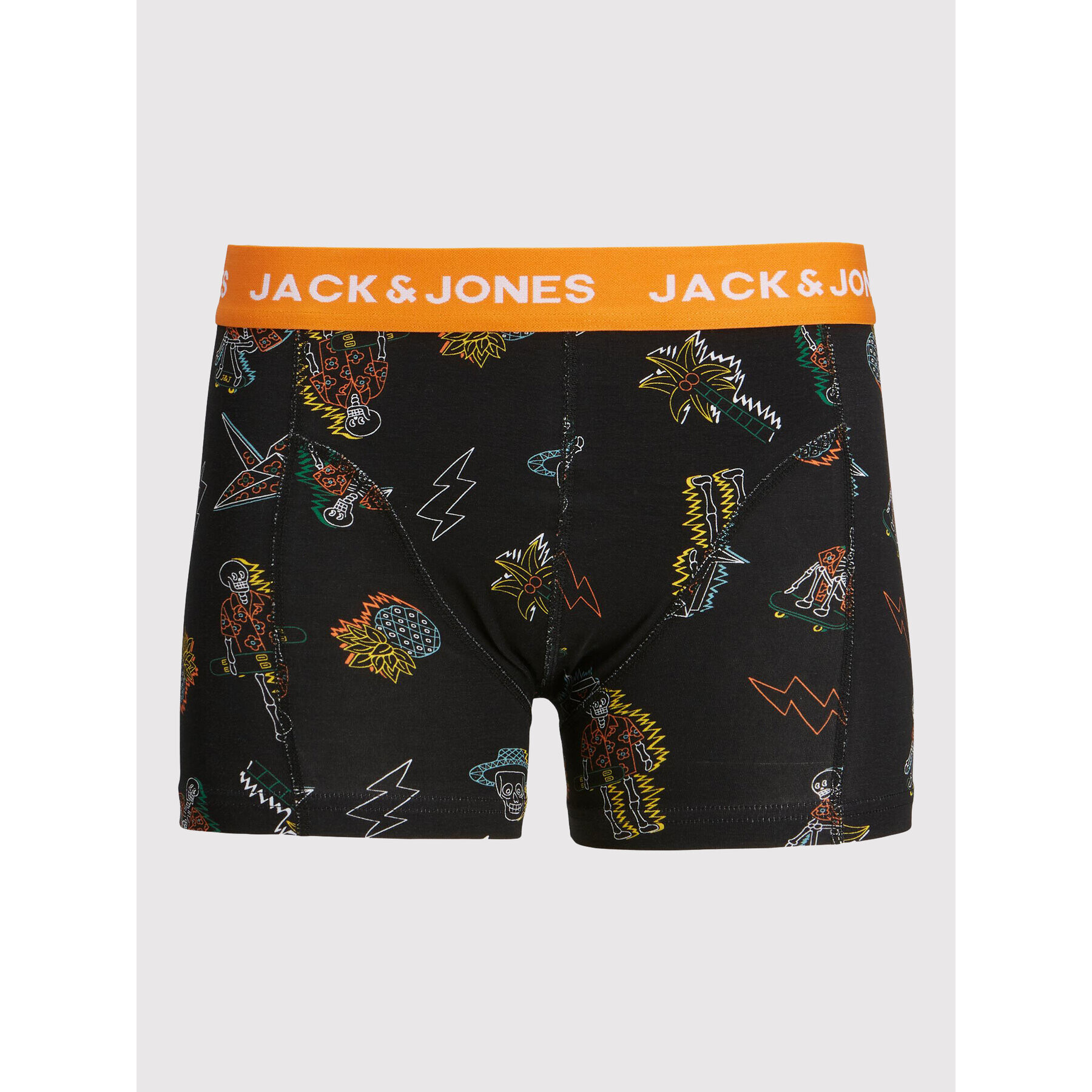 Jack&Jones Set 3 perechi de boxeri Tattoo 12214586 Negru - Pled.ro