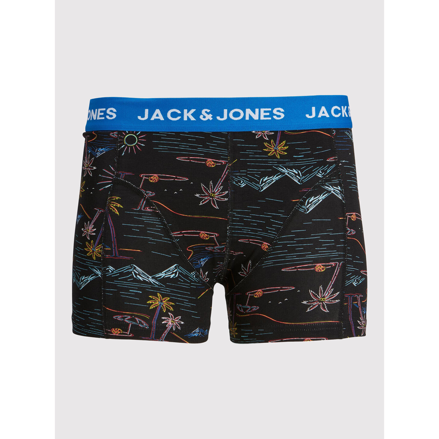 Jack&Jones Set 3 perechi de boxeri Tattoo 12214586 Negru - Pled.ro