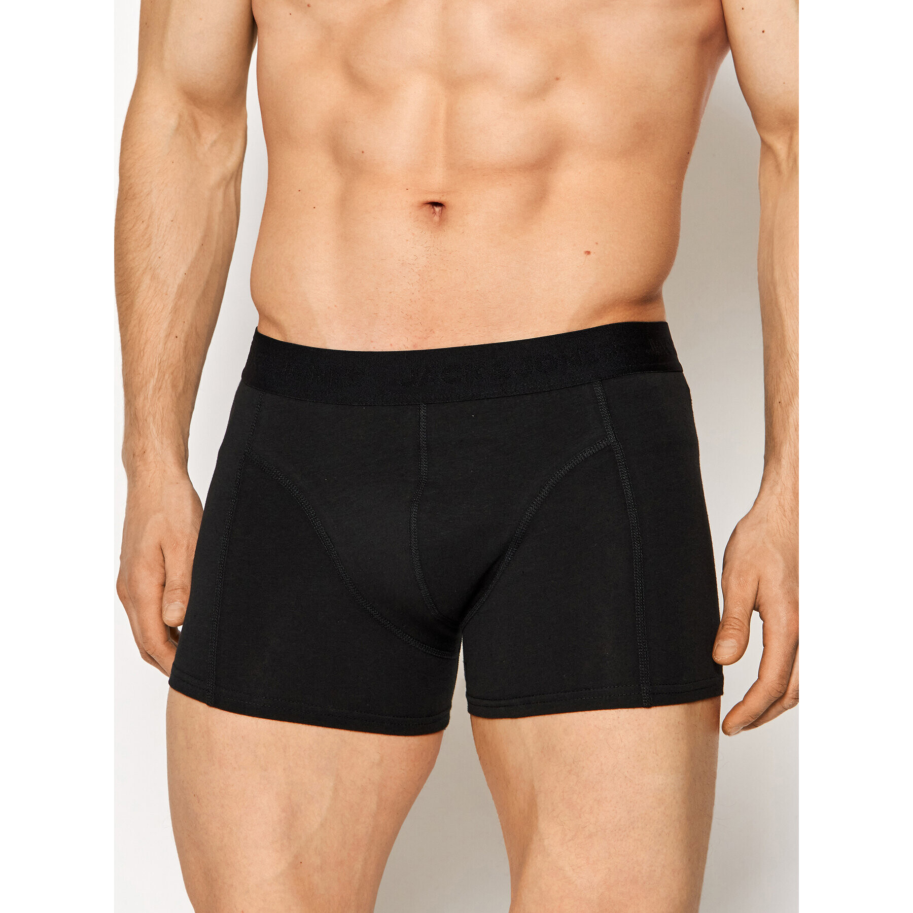 Jack&Jones Set 3 perechi de boxeri Waistband 12127816 Negru - Pled.ro