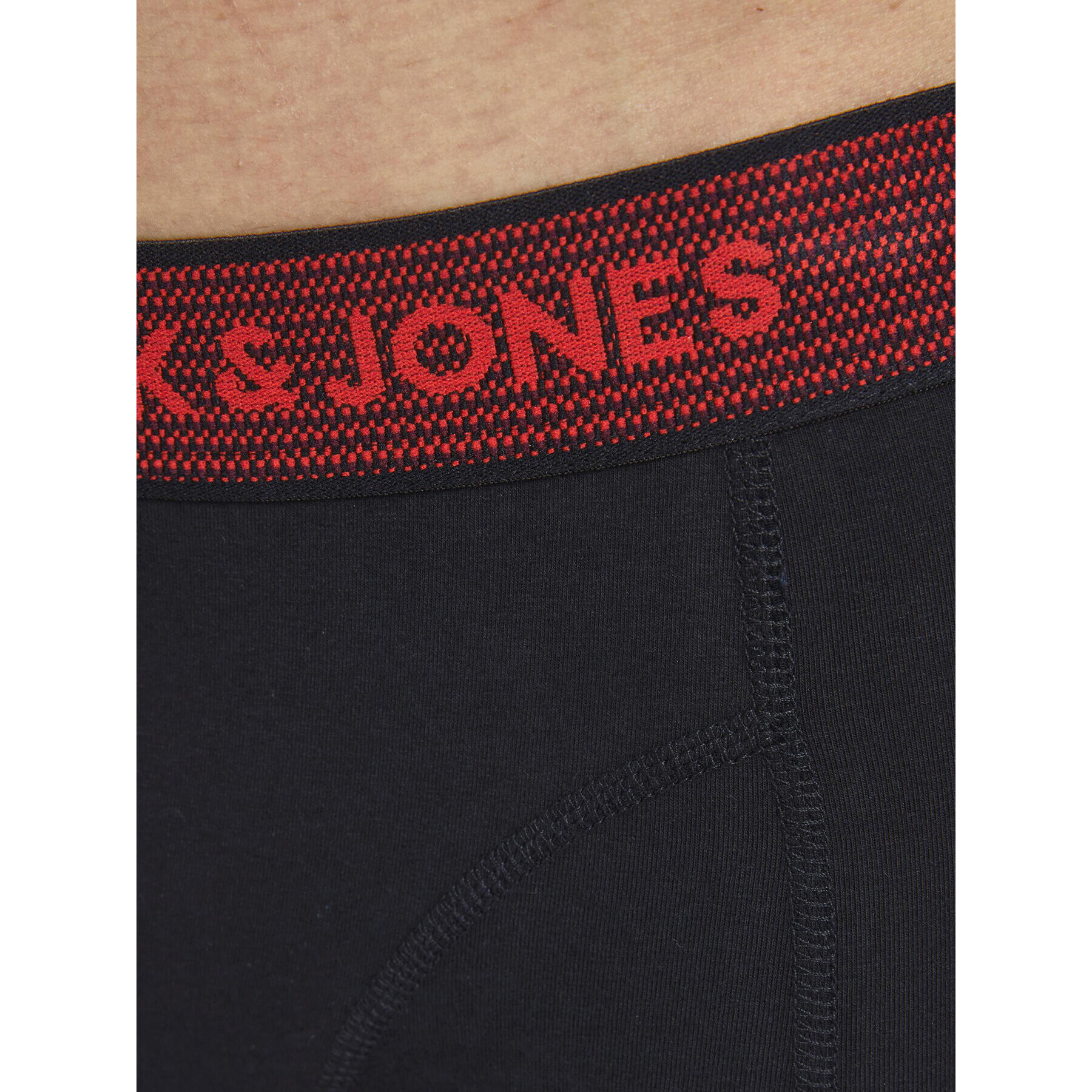 Jack&Jones Set 3 perechi de boxeri Waistband 12127816 Negru - Pled.ro