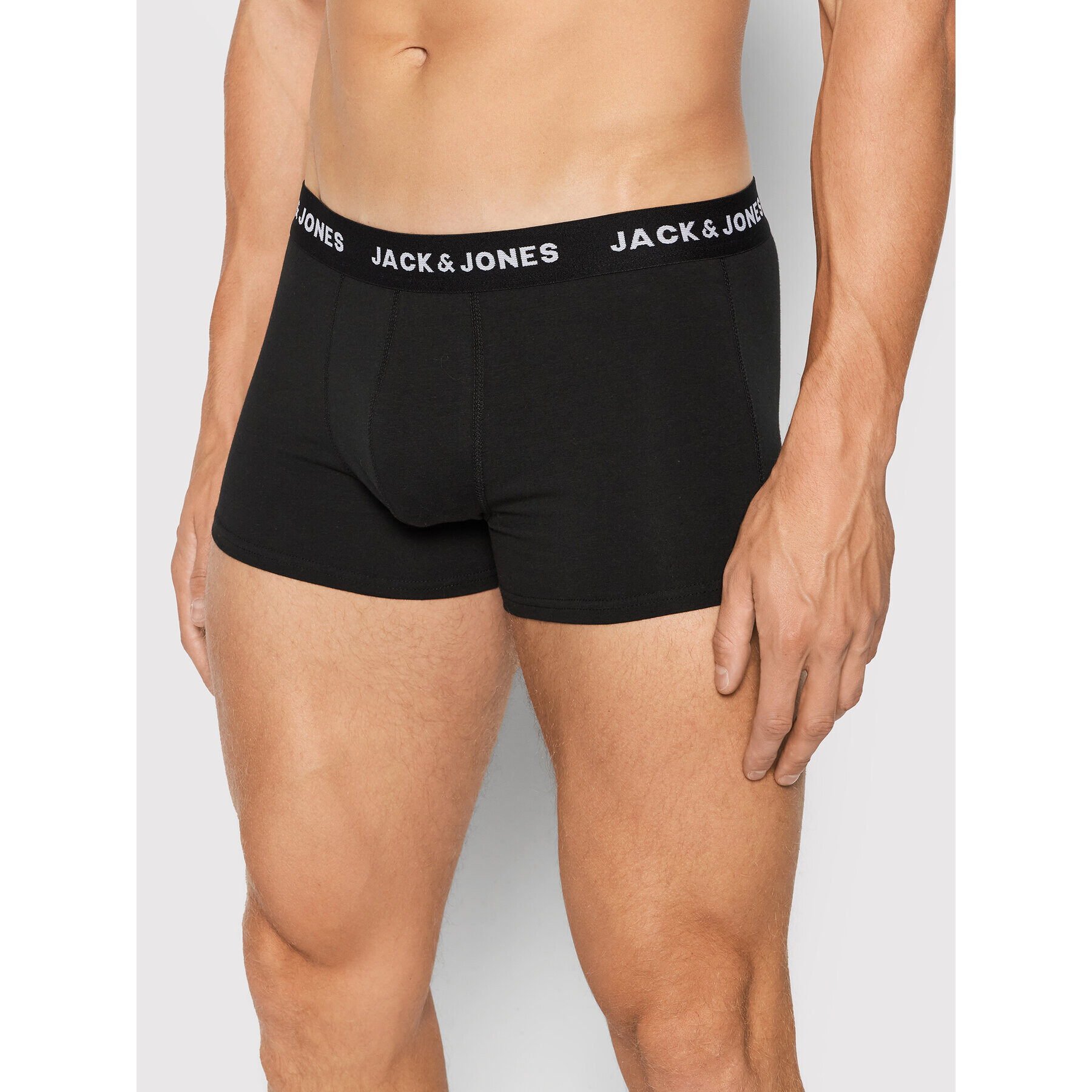 Jack&Jones Set 5 perechi boxeri Chuey 12142342 Negru - Pled.ro