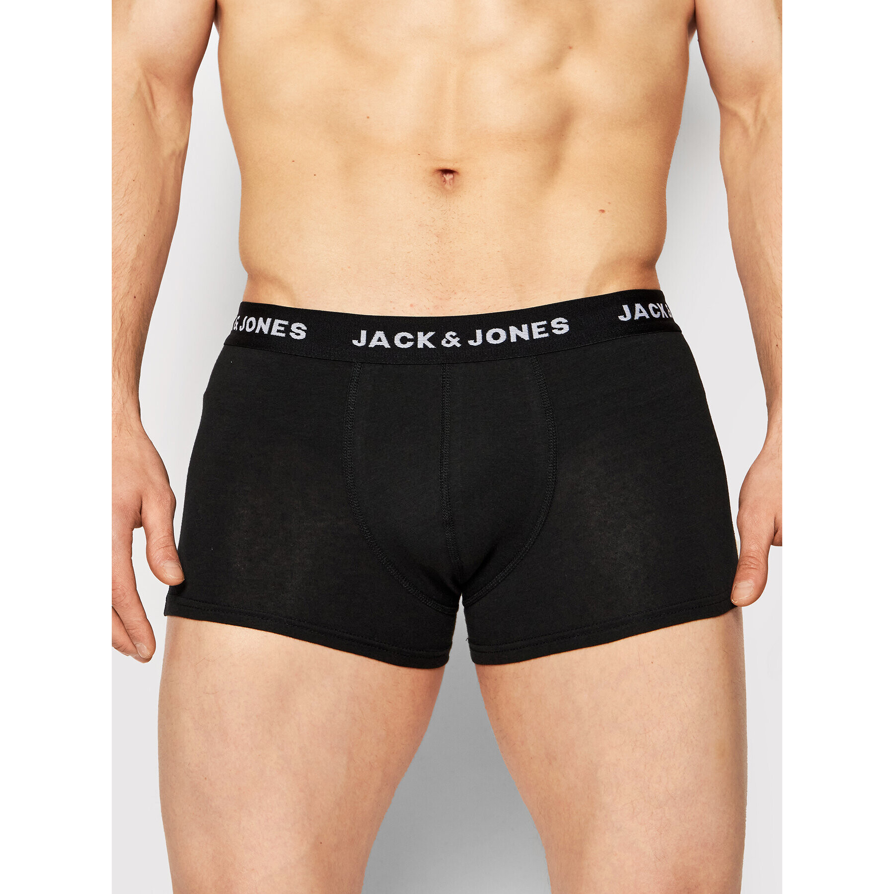 Jack&Jones Set 7 perechi de boxeri Chuey 12171258 Negru - Pled.ro