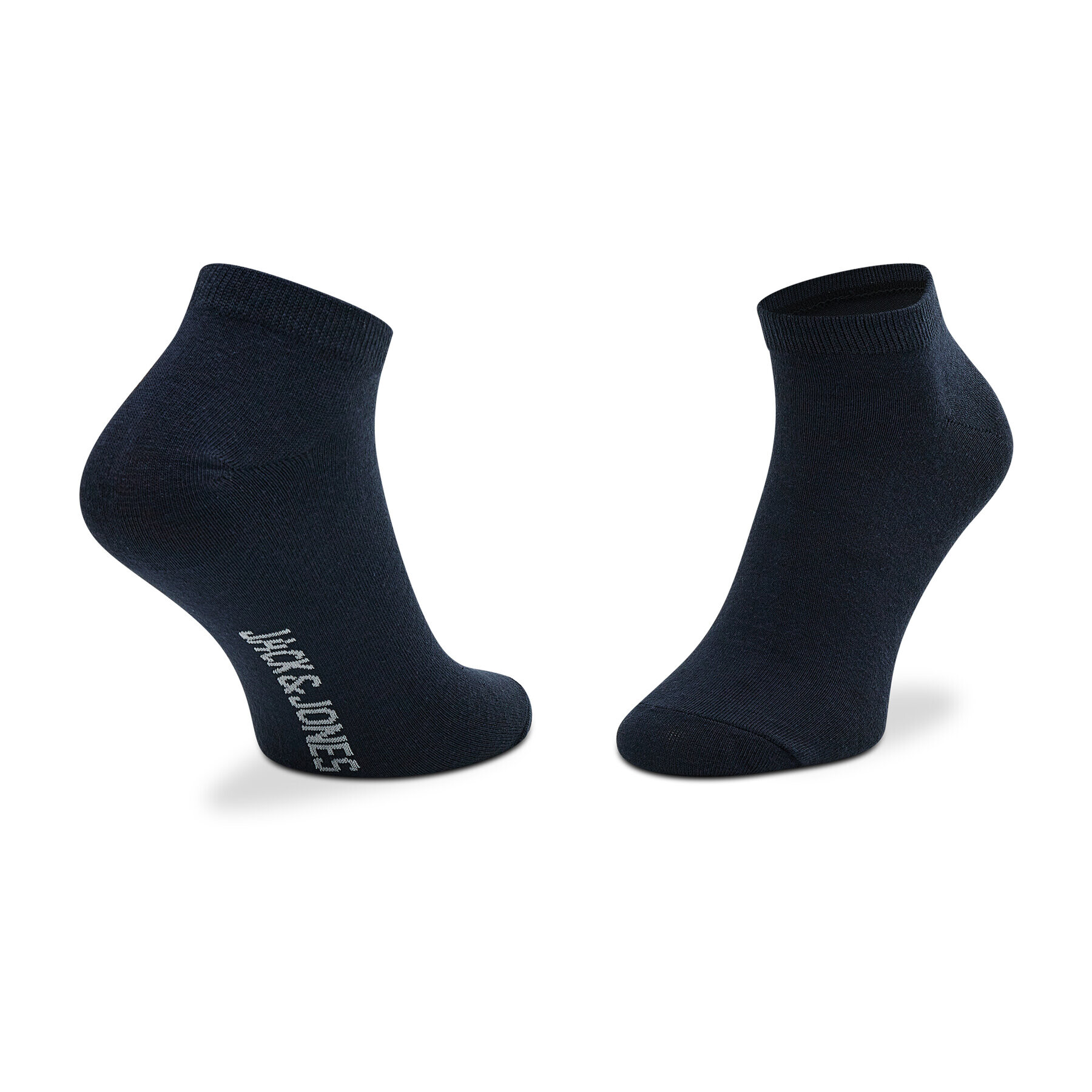 Jack&Jones Set de 5 perechi de șosete medii pentru bărbați Jacfred 12199648 Negru - Pled.ro