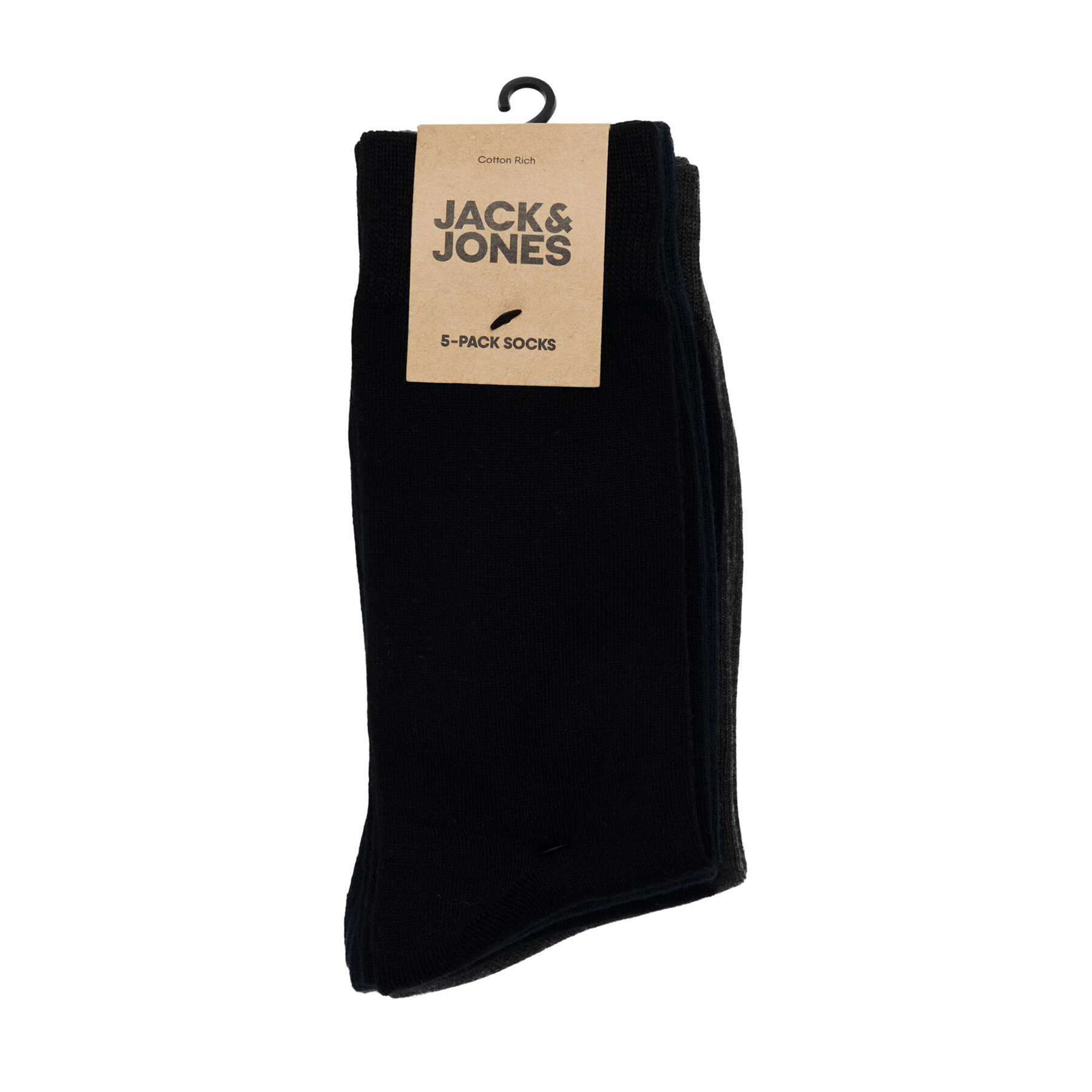 Jack&Jones Set de 5 perechi de șosete lungi pentru bărbați 12198027 Colorat - Pled.ro