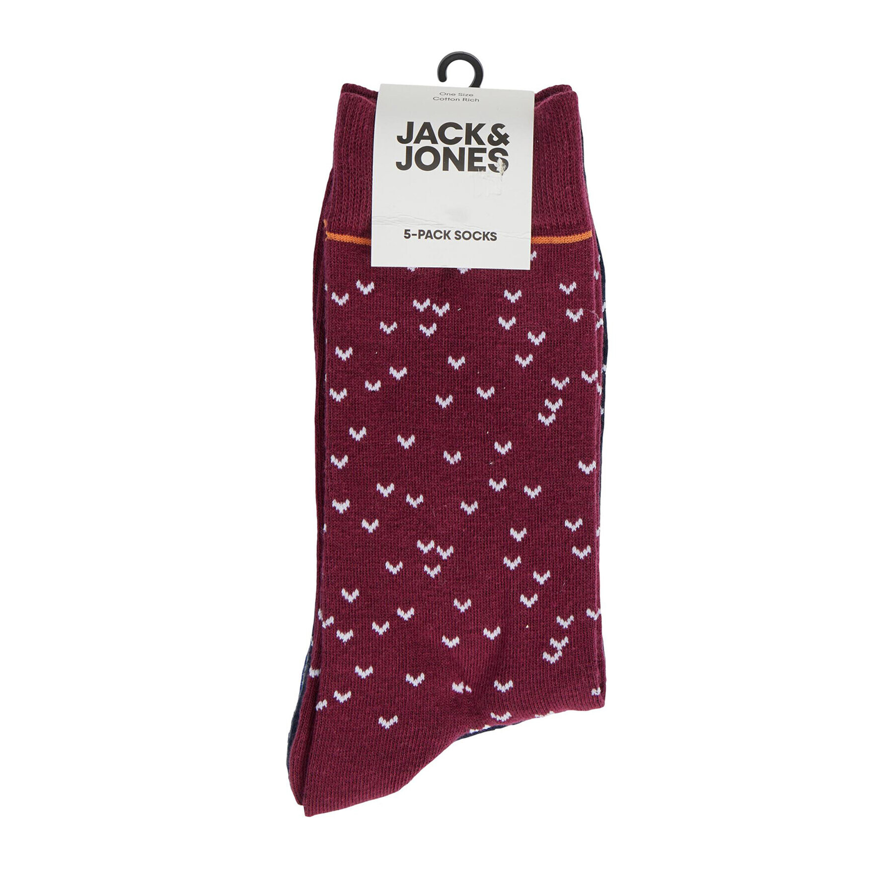 Jack&Jones Set de 5 perechi de șosete lungi pentru bărbați 12240530 Colorat - Pled.ro