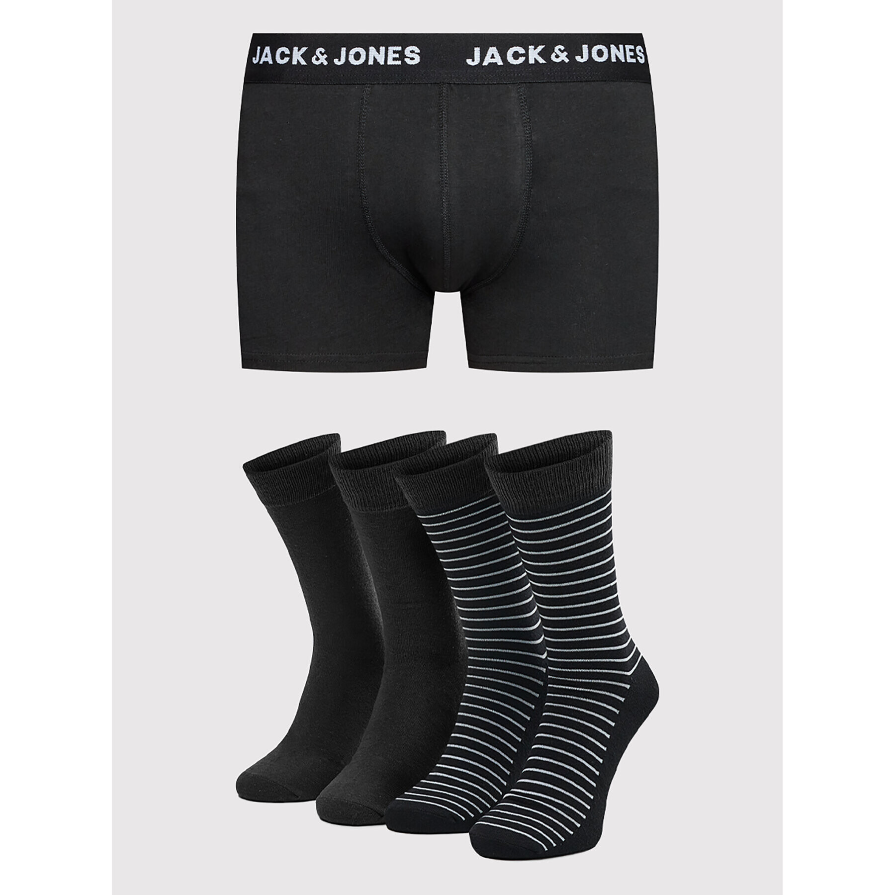 Jack&Jones Set lenjerie intimă Marty 12210742 Negru - Pled.ro