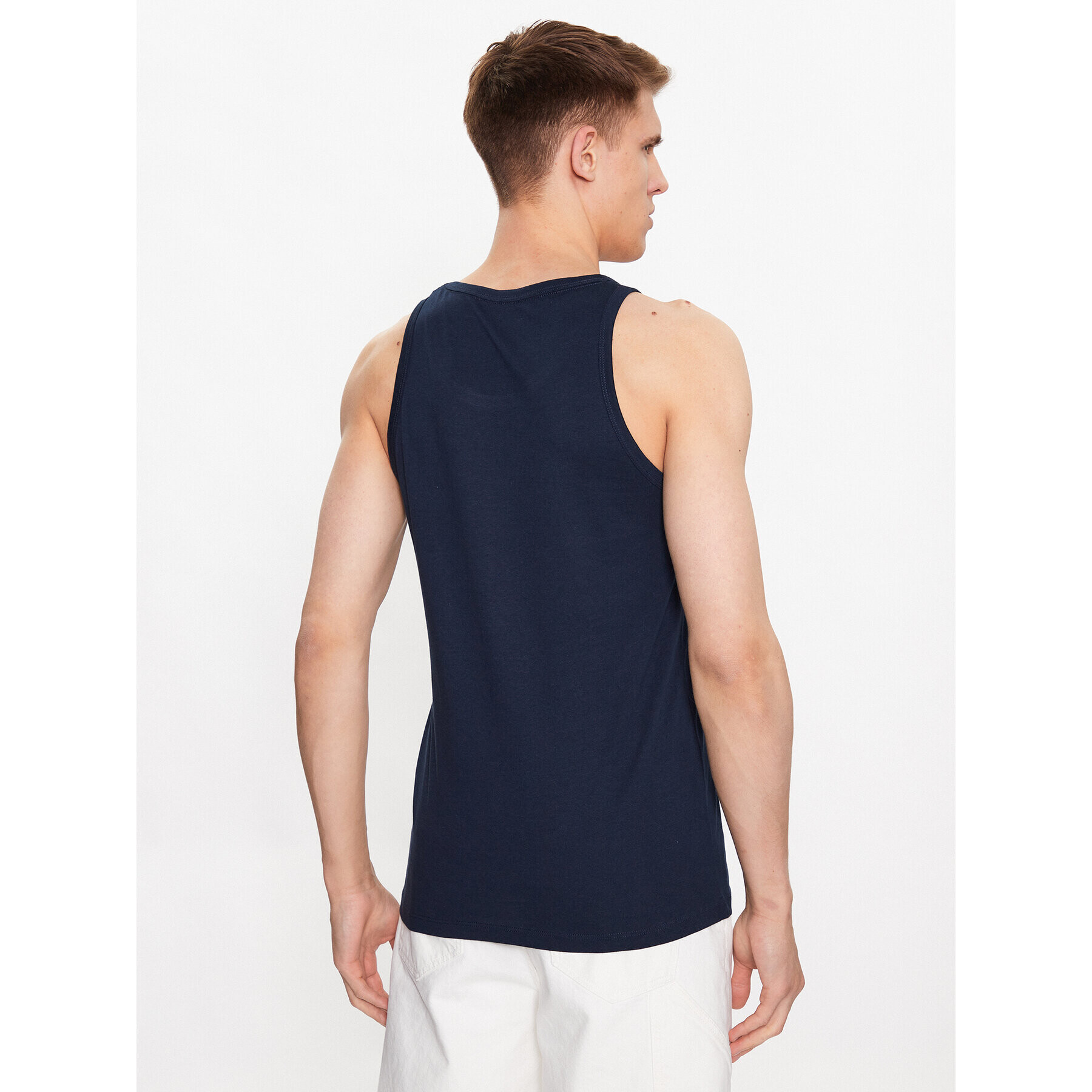 Jack&Jones Tank top 12222337 Bleumarin Regular Fit - Pled.ro