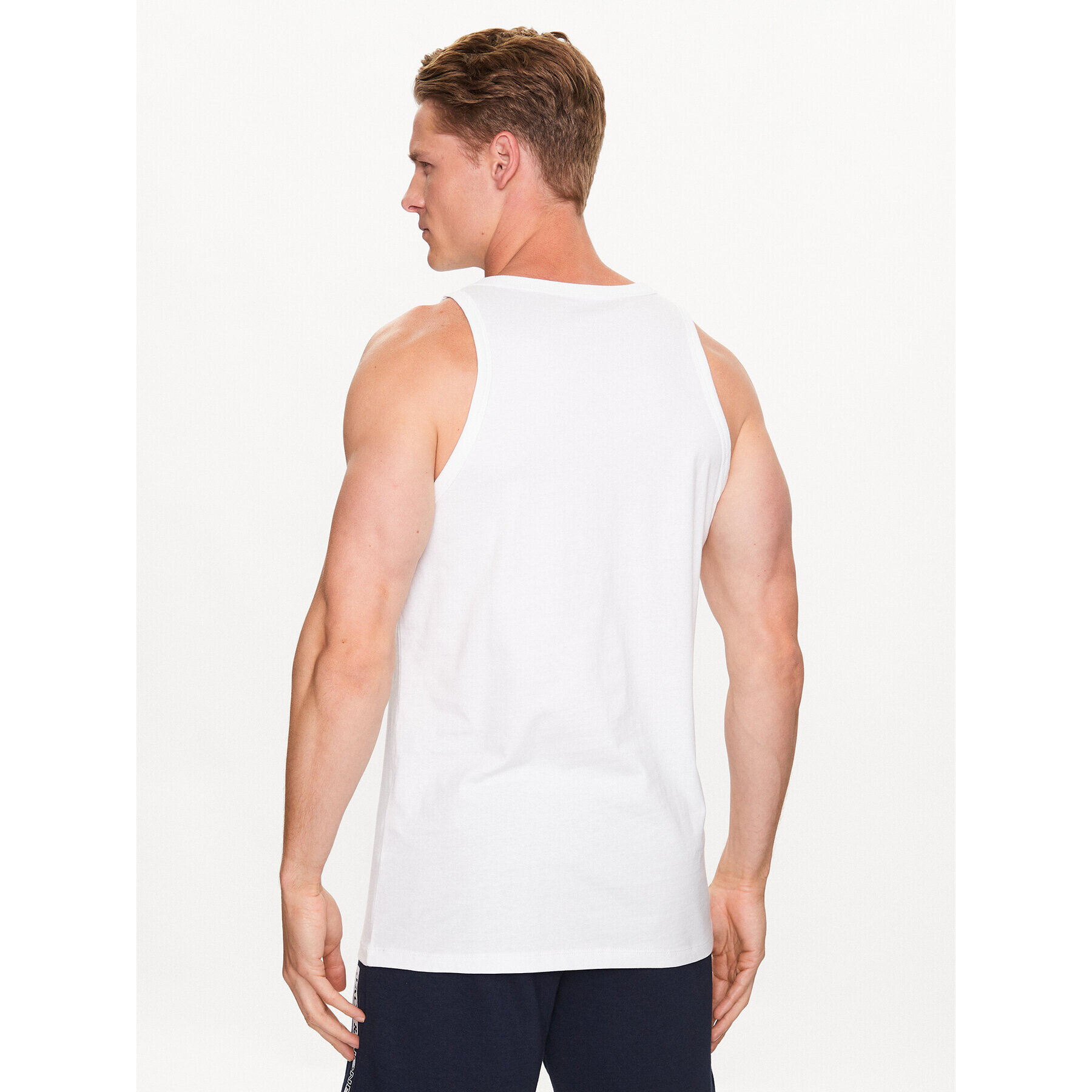 Jack&Jones Tank top Marina 12233601 Alb Standard Fit - Pled.ro