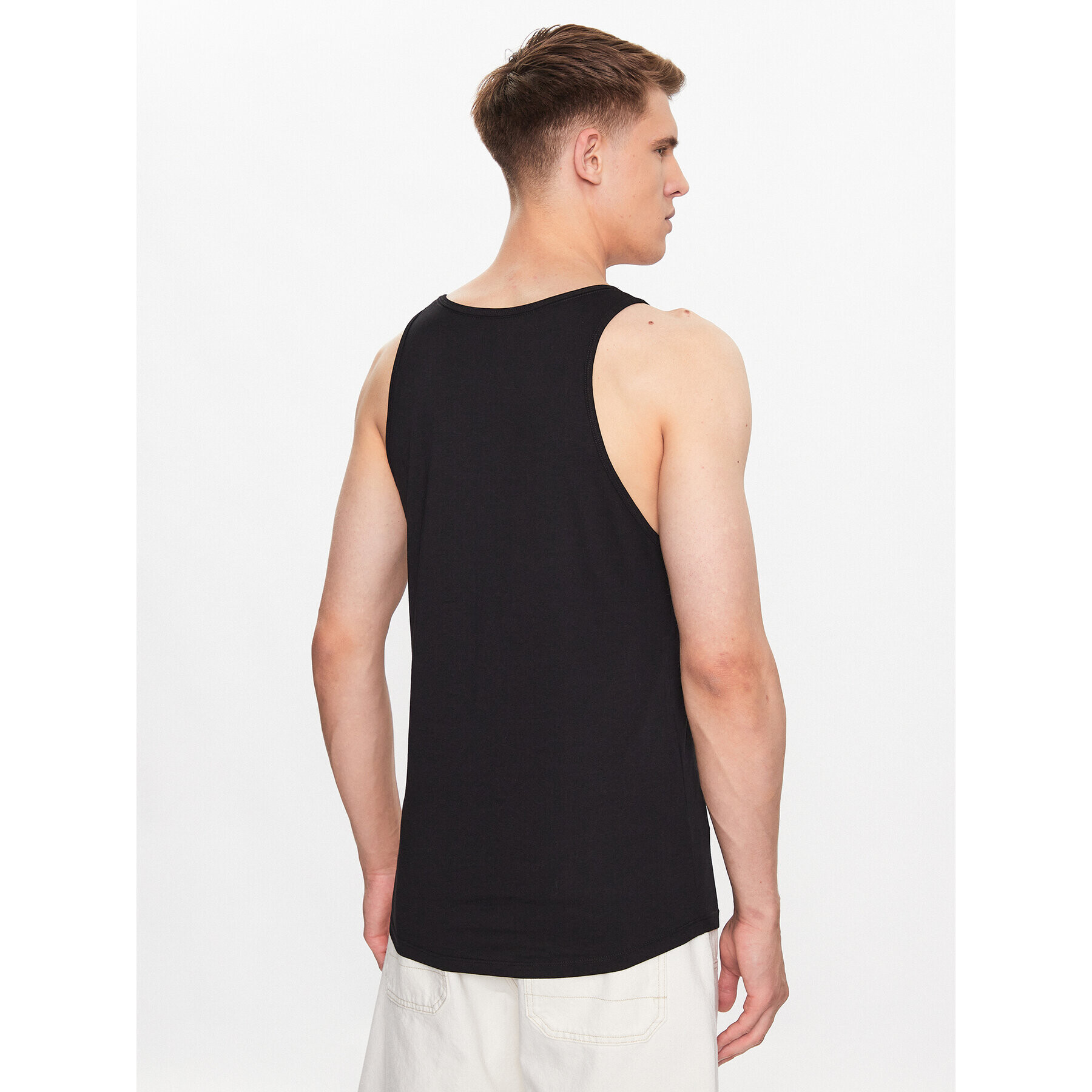 Jack&Jones Tank top Splash 12235520 Negru Standard Fit - Pled.ro